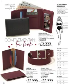 Vista previa Violetta catálogo válido desde el 01.02.2026 | Página: 52 | Productos: Contorno, General, Billetera, Cinturón