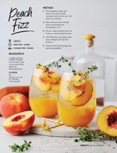 Preview of Foodland Mighty Magazine - Summer 2025/26 - valid from 01.12.2025 | Page: 33 | Products: Juice, Gin, Sugar, Lemon