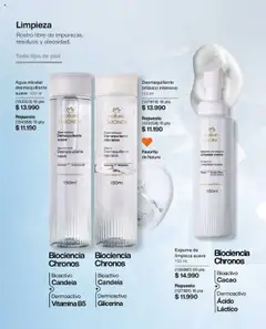 Natura catálogo válido desde el 02.07.2025 | Página: 79 | Productos: Desmaquillante, Agua, Espuma, Cacao