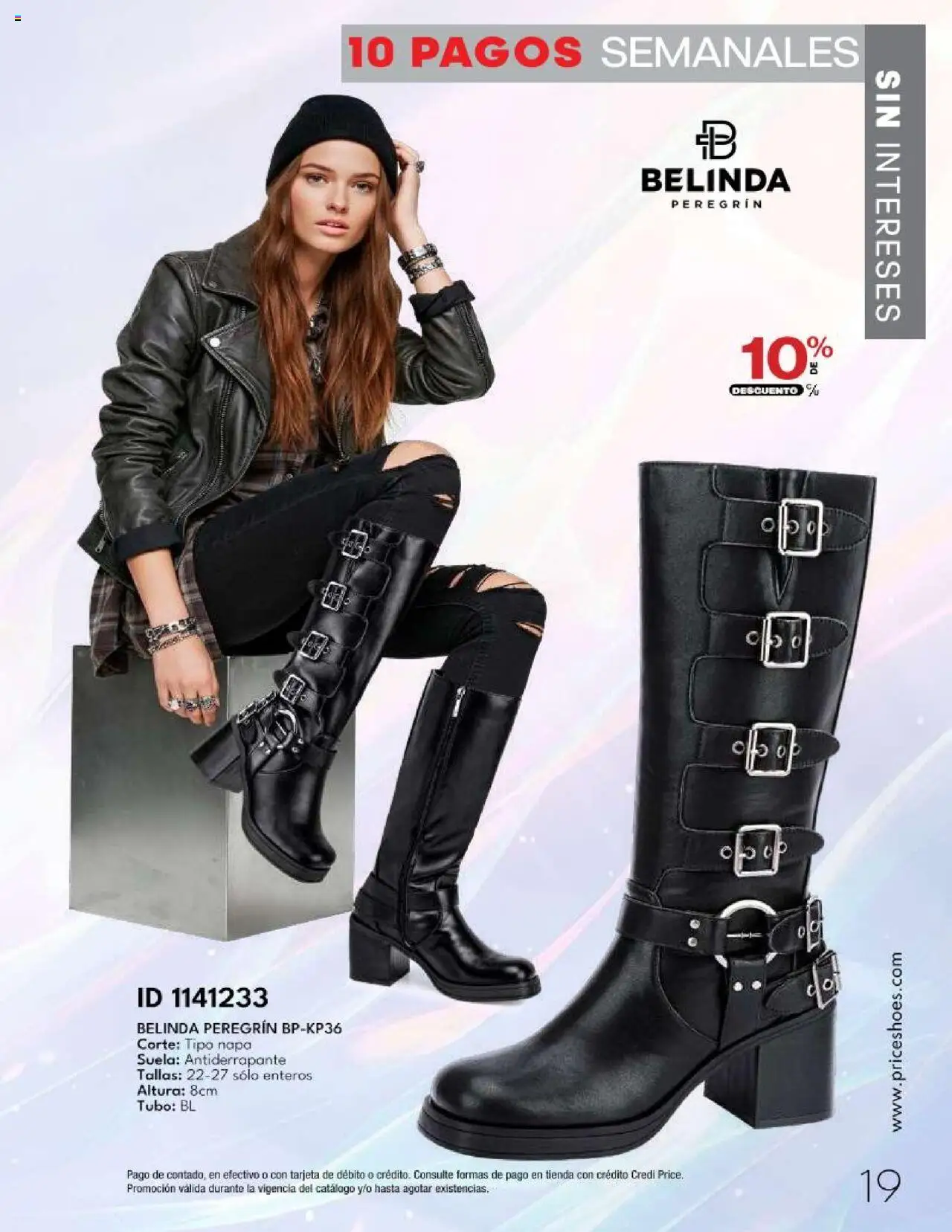 Nuevas ofertas de Price Shoes válidas en toda la República Mexicana desde el 14.10.2025. ¡Encuentra las mejores ofertas en Price Shoes - Catálogo - 10 Pagos sin Intereses! | Página: 19