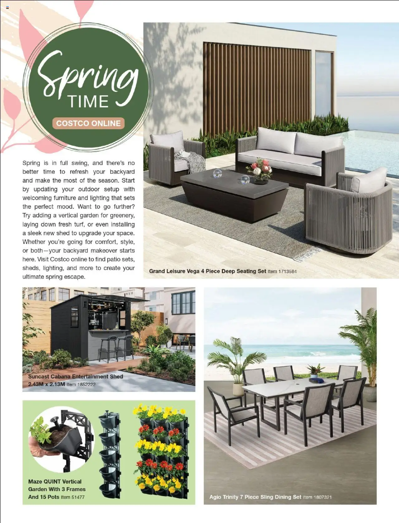 Costco catalogue - valid from 01.09.2025 | Page: 2 | Products: Shed