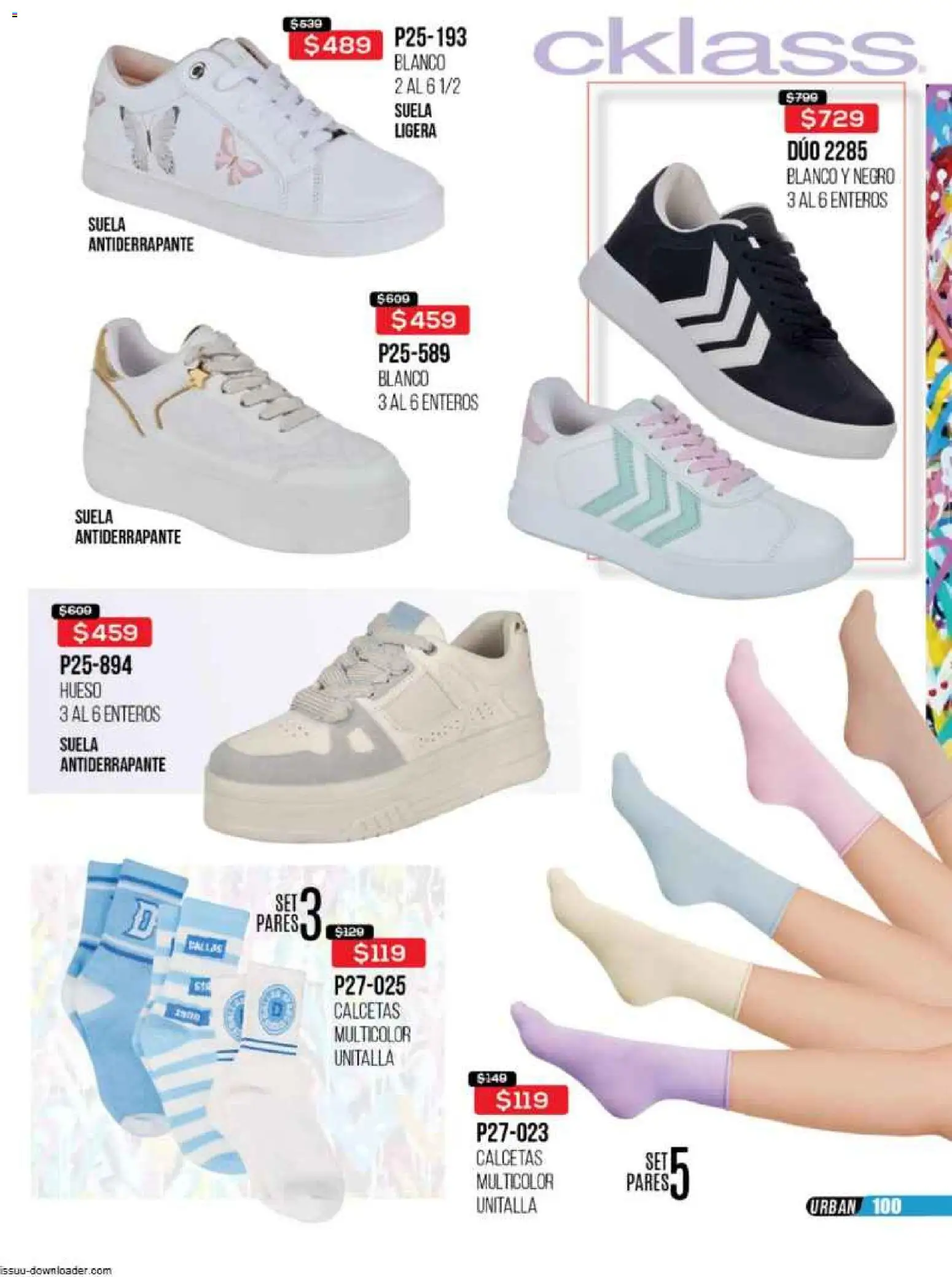 Nuevas ofertas de Cklass válidas en toda la República Mexicana desde el 31.10.2025. ¡Encuentra las mejores ofertas en Cklass catálogo Super Rebajas Ropa! | Página: 430 | Productos: Calcetas