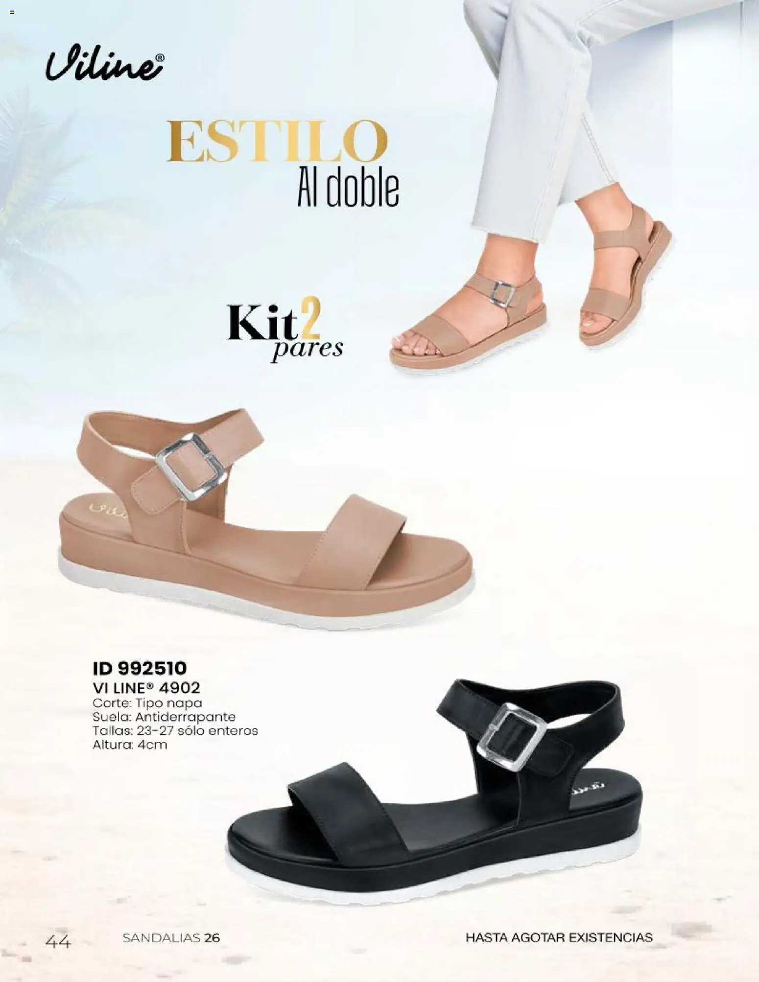 Nuevas ofertas de Price Shoes válidas en toda la República Mexicana desde el 23.04.2026. ¡Encuentra las mejores ofertas en Price Shoes catálogo Sandalias Kits! | Página: 44 | Productos: Sandalias
