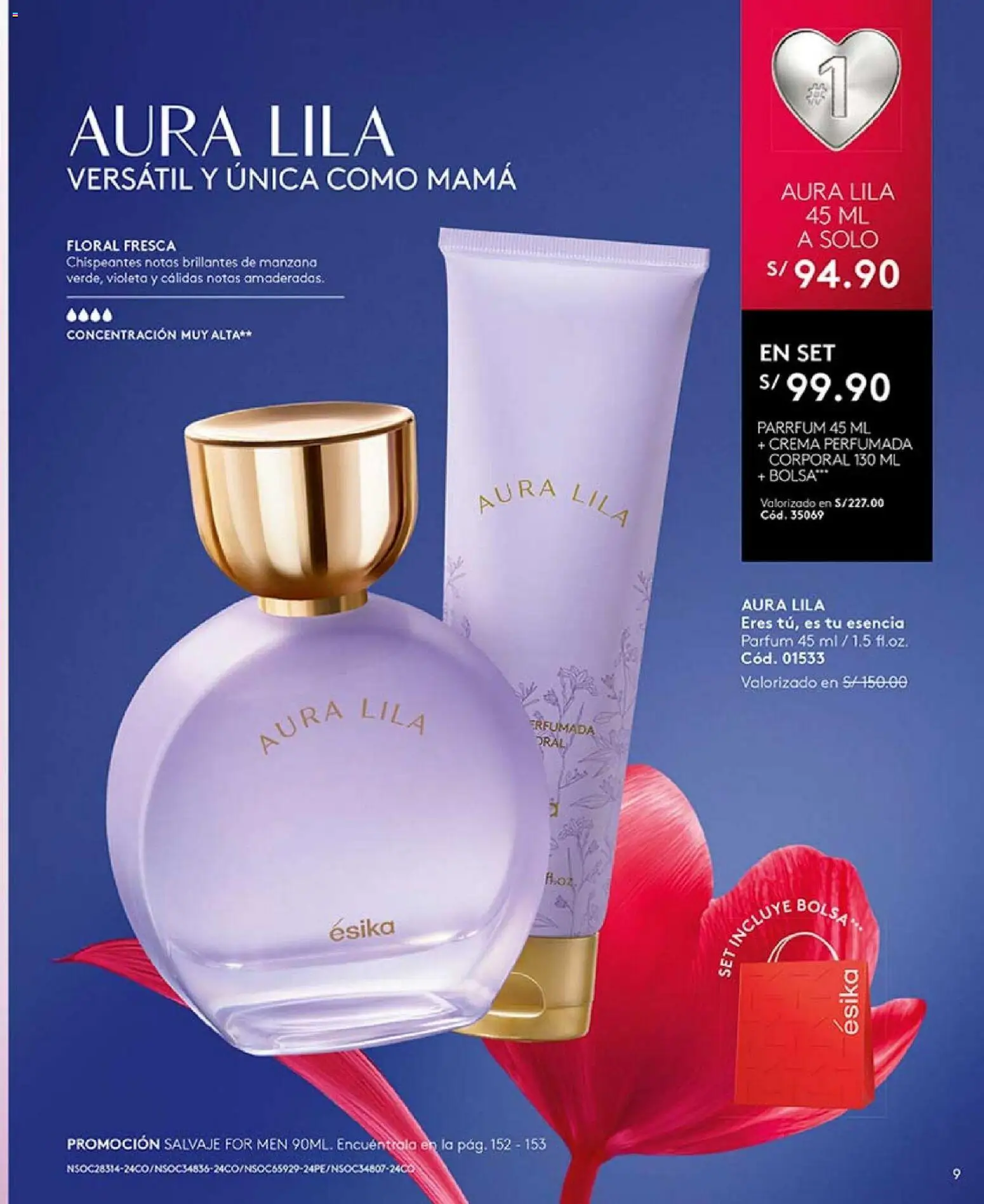 Catálogo Ésika válido desde 04.04.2026 | Página: 9 | Productos: Crema, Bolsa