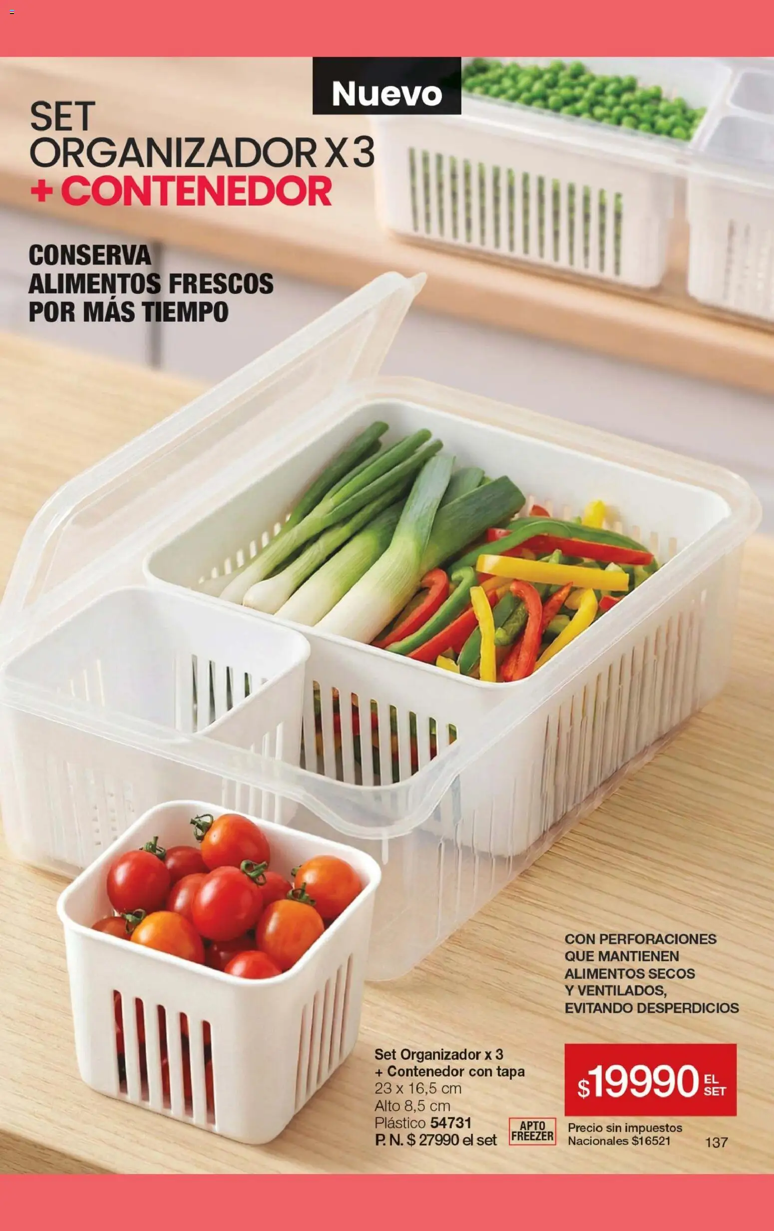 Gigot - CAMPAÑA 08 │ válido desde el 30.04.2026 | Página: 143 | Productos: Organizador, Freezer