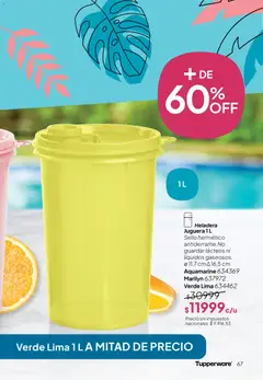 Vista previa Tupperware Folleto válido desde el 09.12.2025 | Página: 68 | Productos: Lima, Heladera