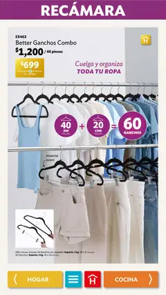 Vista previa de Betterware campaña 4 2026, nuevo folleto de la tienda, válido en México a partir del 30.03.2026 | Página: 30 | Productos: Cocina, Ropa