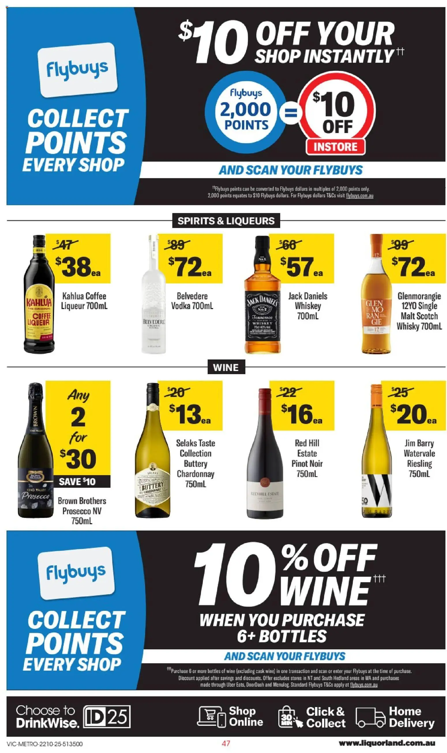 Liquorland catalogue - valid from 22.10.2025 | Page: 2 | Products: Wine, Vodka, Whiskey, Scotch
