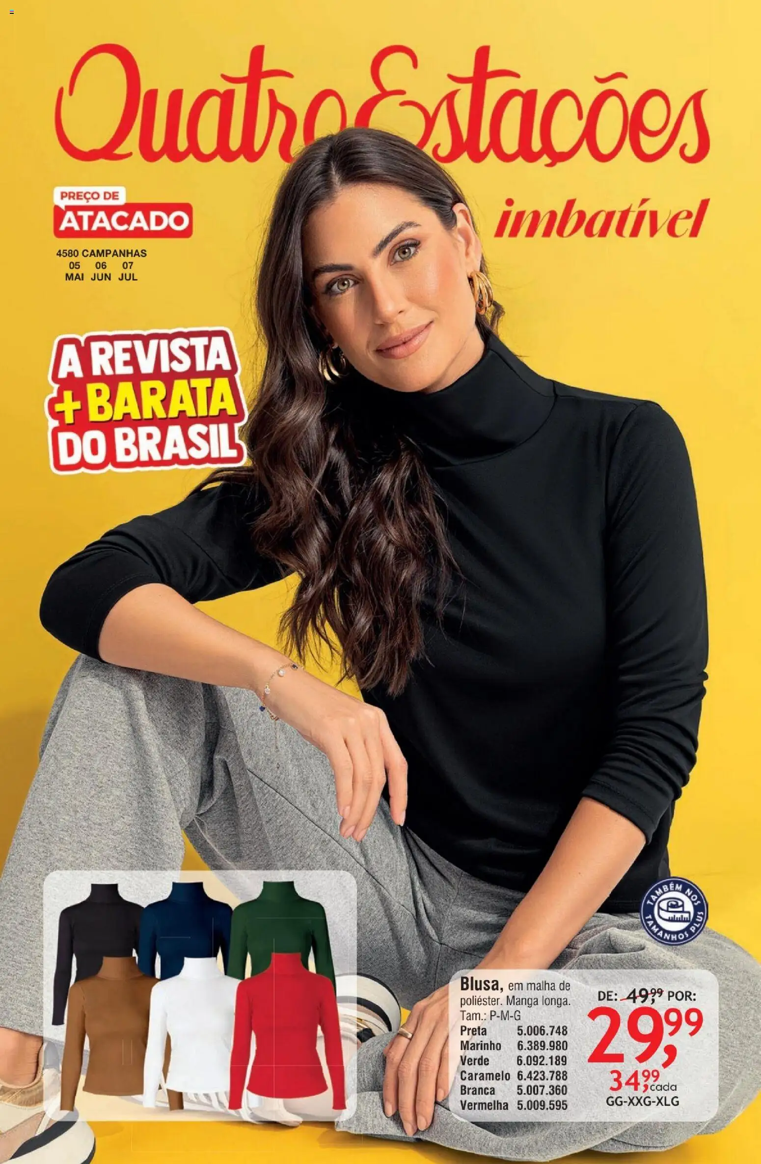 Quatro Estações - Catálogo 05-06-07 de 01/05/2026 ? Não perca as melhores promoções! | Brasil