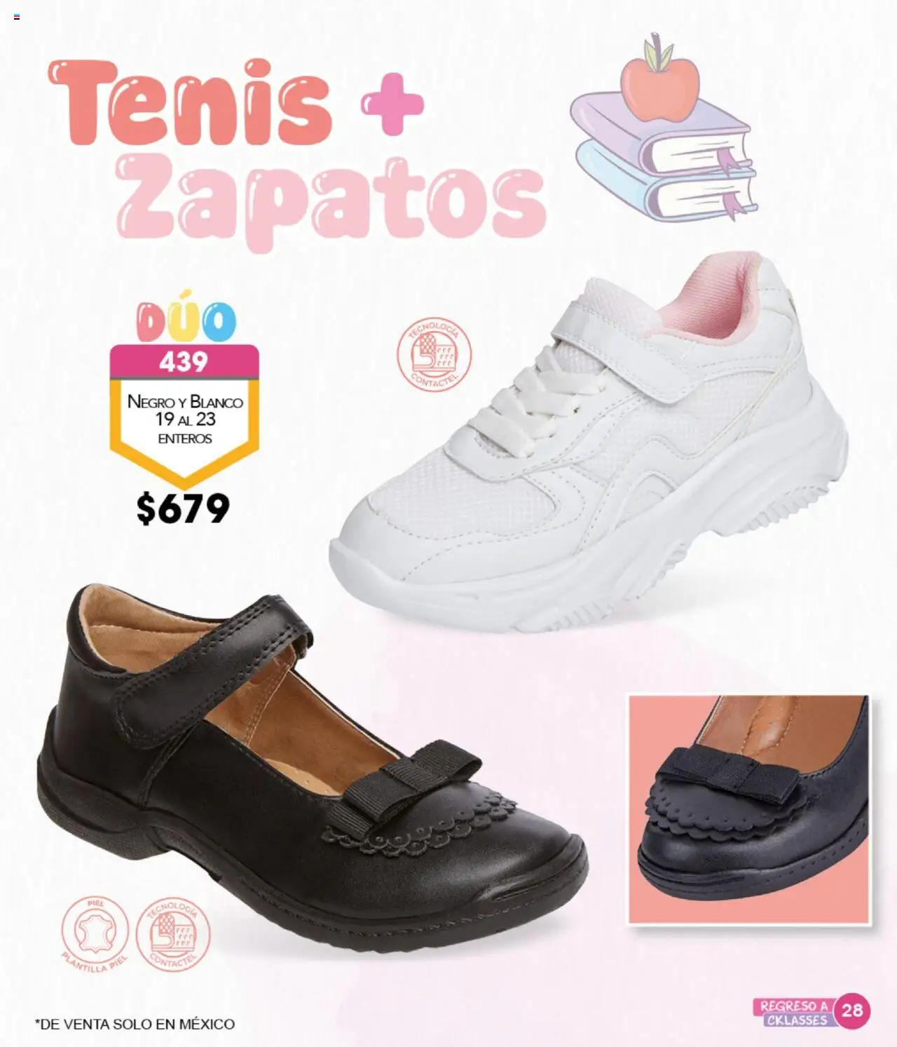 Nuevas ofertas de Cklass válidas en toda la República Mexicana desde el 08.09.2025. ¡Encuentra las mejores ofertas en Cklass - Catálogo Regreso a Clases! | Página: 29 | Productos: Tenis, Zapatos