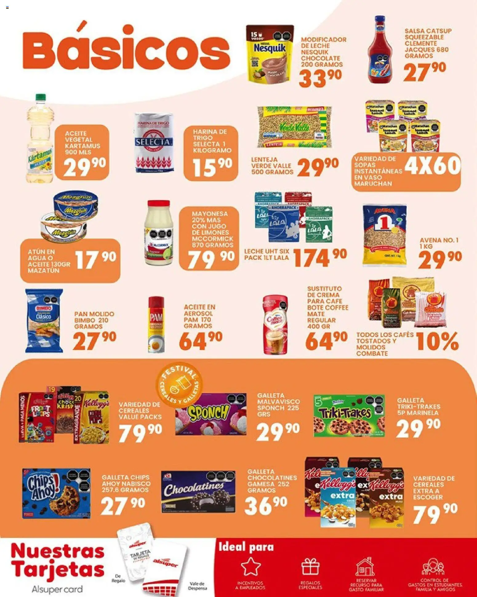Nuevas ofertas de Alsuper válidas en toda la República Mexicana desde el 20.03.2026. ¡Encuentra las mejores ofertas en Alsuper folleto Durango! | Página: 6 | Productos: Harina, Mayonesa, Aceite, Catsup