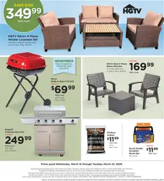 Preview of Fry's Food weekly ads valid from 18.03.2026 | Page: 2 | Products: Table, Coffee, Loveseat, Umbrella