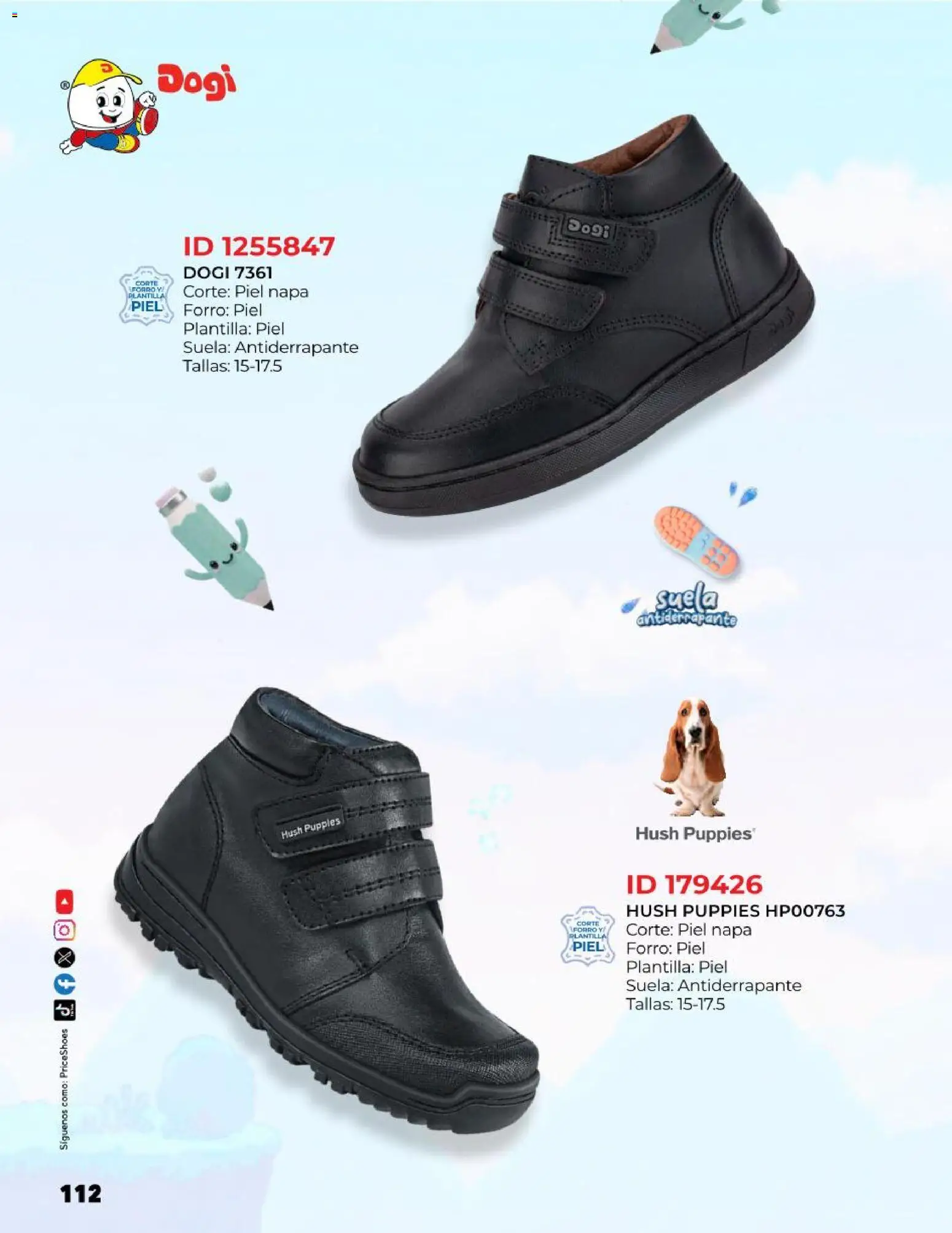 Nuevas ofertas de Price Shoes válidas en toda la República Mexicana desde el 27.10.2025. ¡Encuentra las mejores ofertas en Price Shoes catálogo Kids todo en uno! | Página: 112