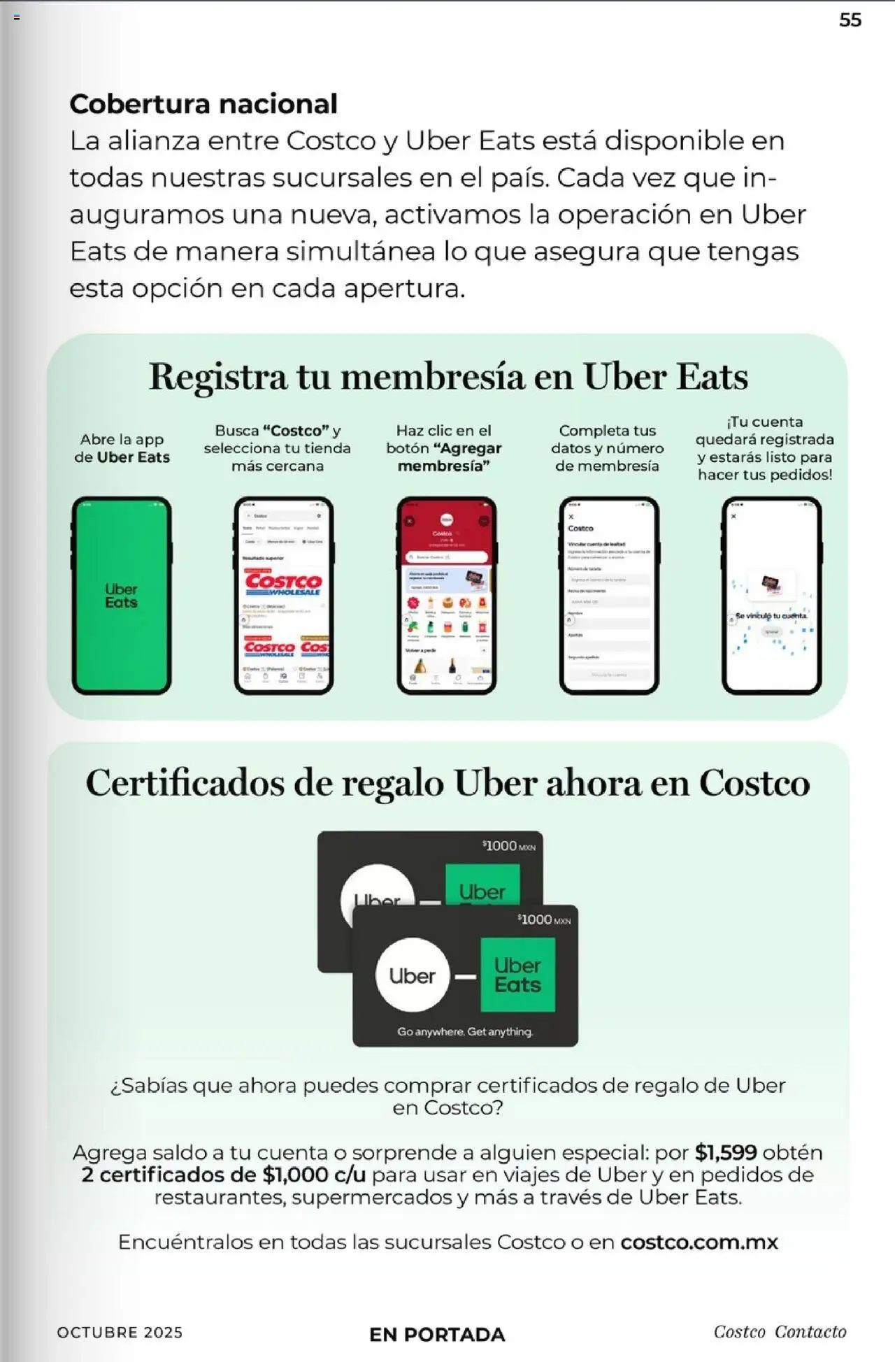 Nuevas ofertas de Costco válidas en toda la República Mexicana desde el 03.10.2025. ¡Encuentra las mejores ofertas en Costco - Revista Octubre! | Página: 55