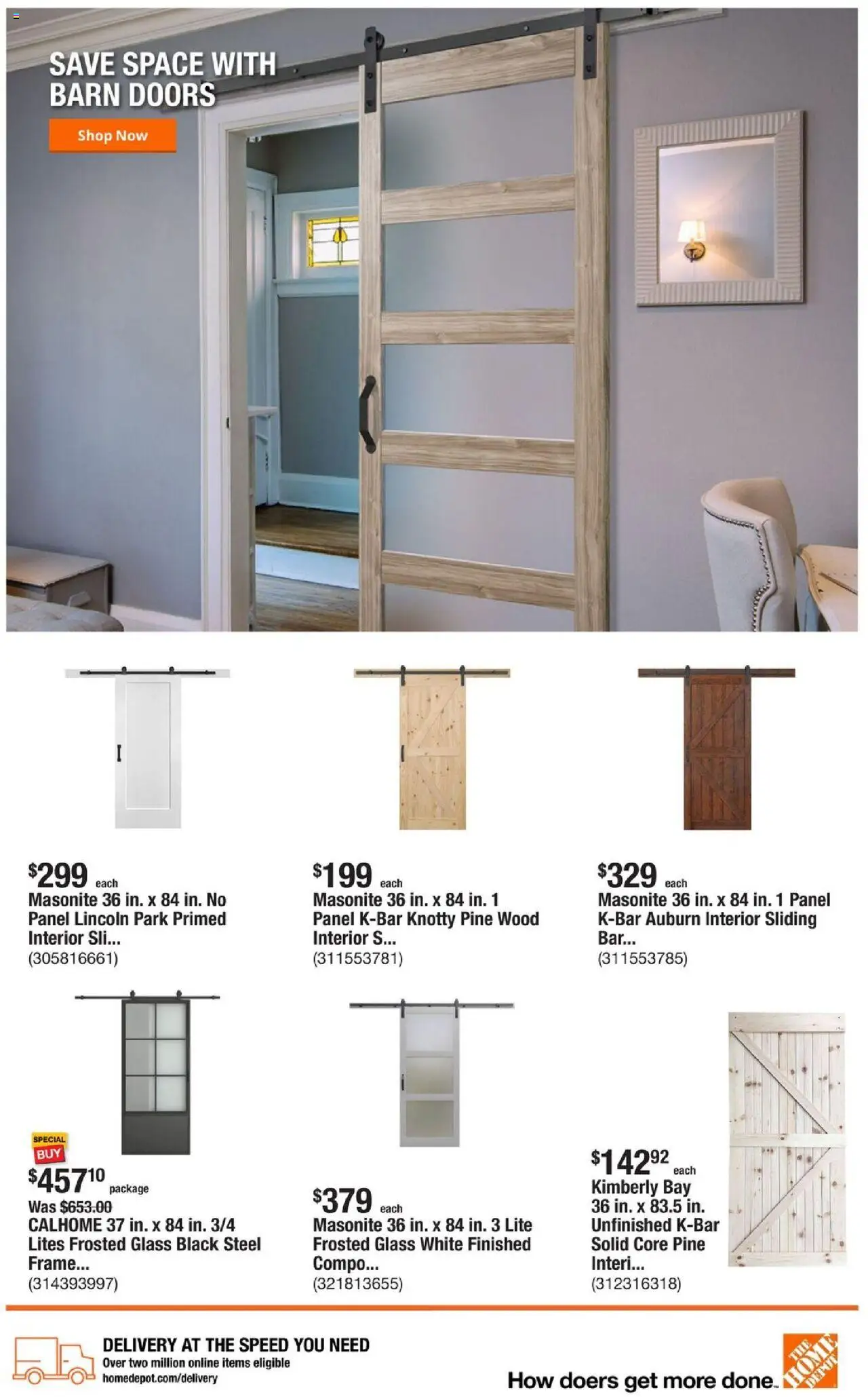 Home Depot Weekly Ad - valid from 07.08.2025 | Page: 9 | Products: Masonite