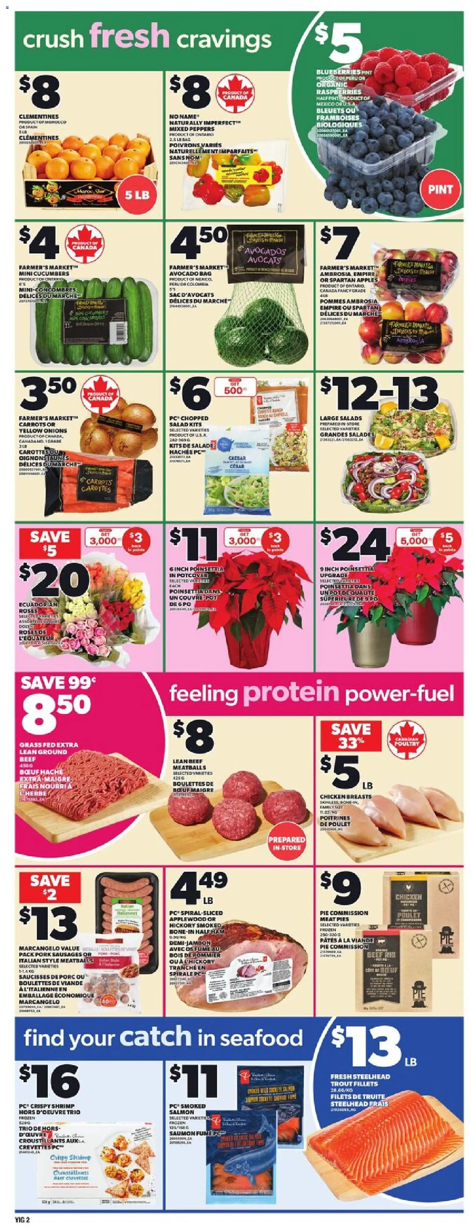 Independent Grocer flyer valid from 27.11.2025 | Page: 5 | Products: Chicken breasts, Ham, Chicken, Apples
