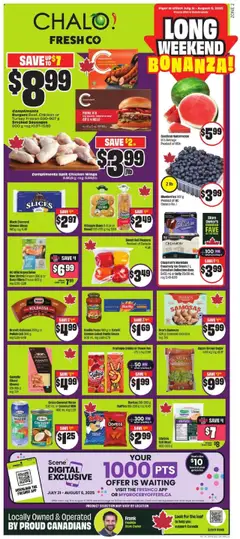 Preview of FreshCo flyer - AB from shop FreshCo valid from 31.07.2025