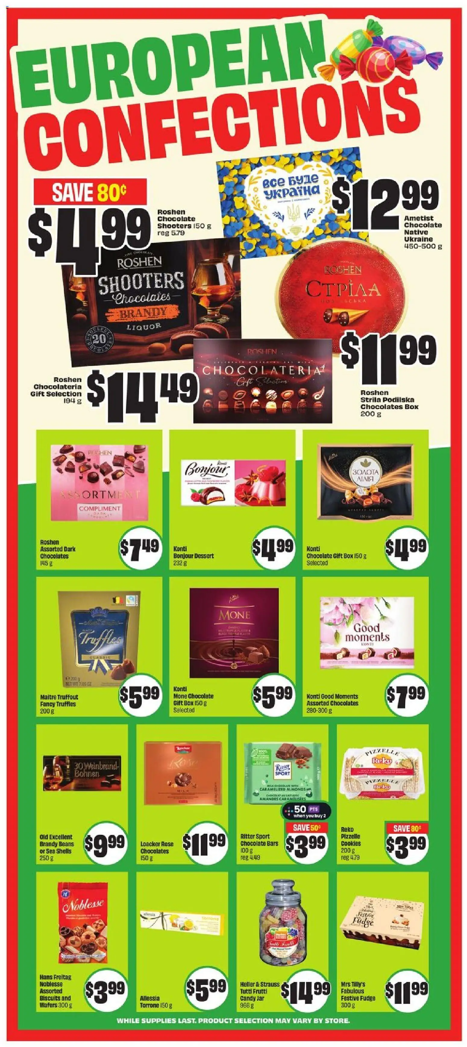FreshCo flyer valid from 18.12.2025 | Page: 8 | Products: Cookies, Box, Chocolate