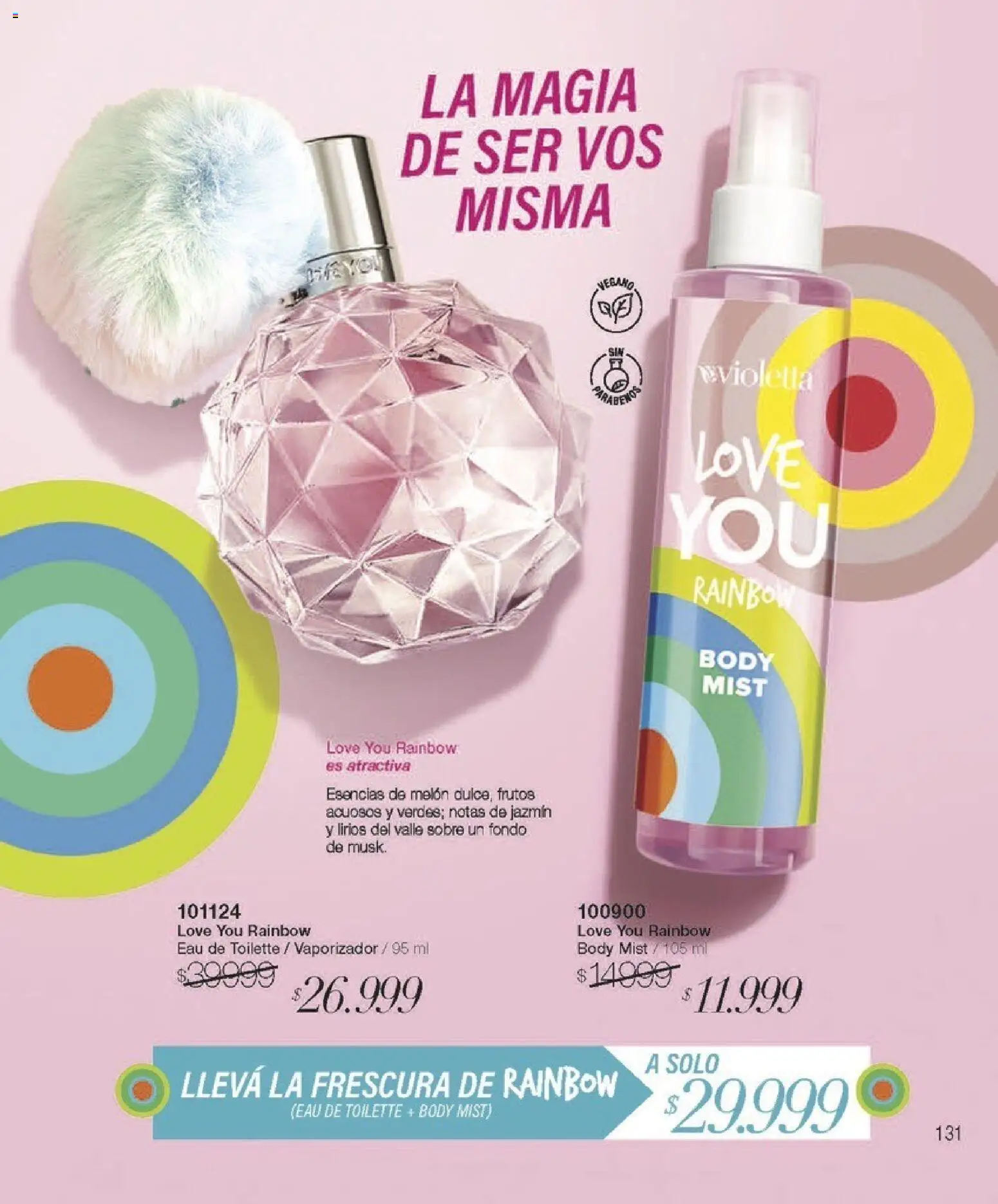 Violetta - Violetta Cosméticos │ válido desde el 18.03.2026 | Página: 131 | Productos: Body, Sobre, Eau de toilette, Esencias