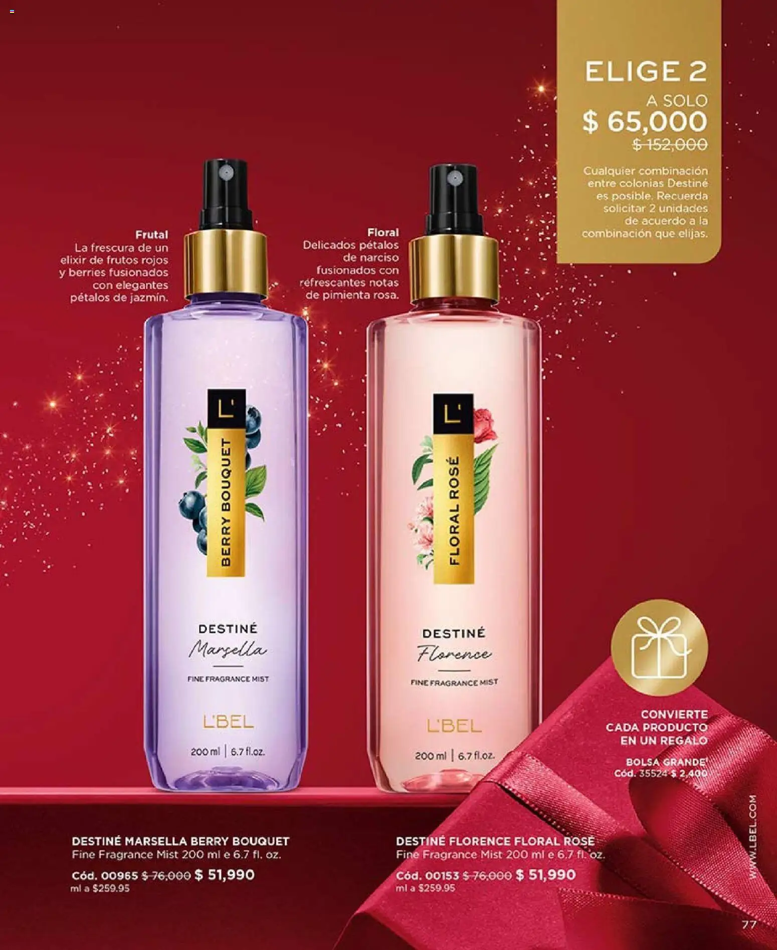 L'Bel revista - valida desde el 03.11.2025 | Página: 77 | Productos: Pimienta, Cable USB, Bolsa, Combinación