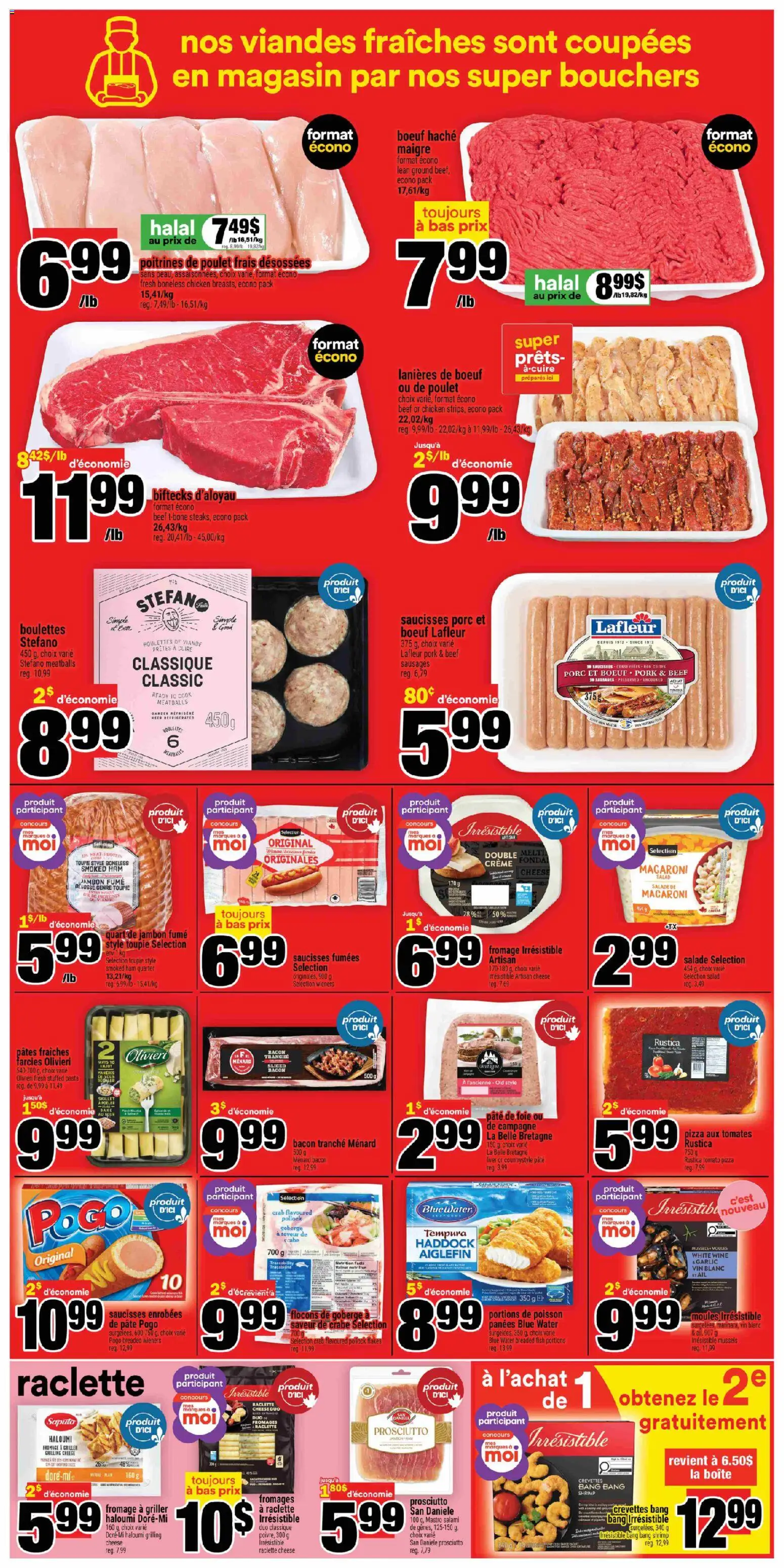 Super C flyer valid from 26.02.2026 | Page: 5 | Products: Cheese, Salami, Pizza, Pork
