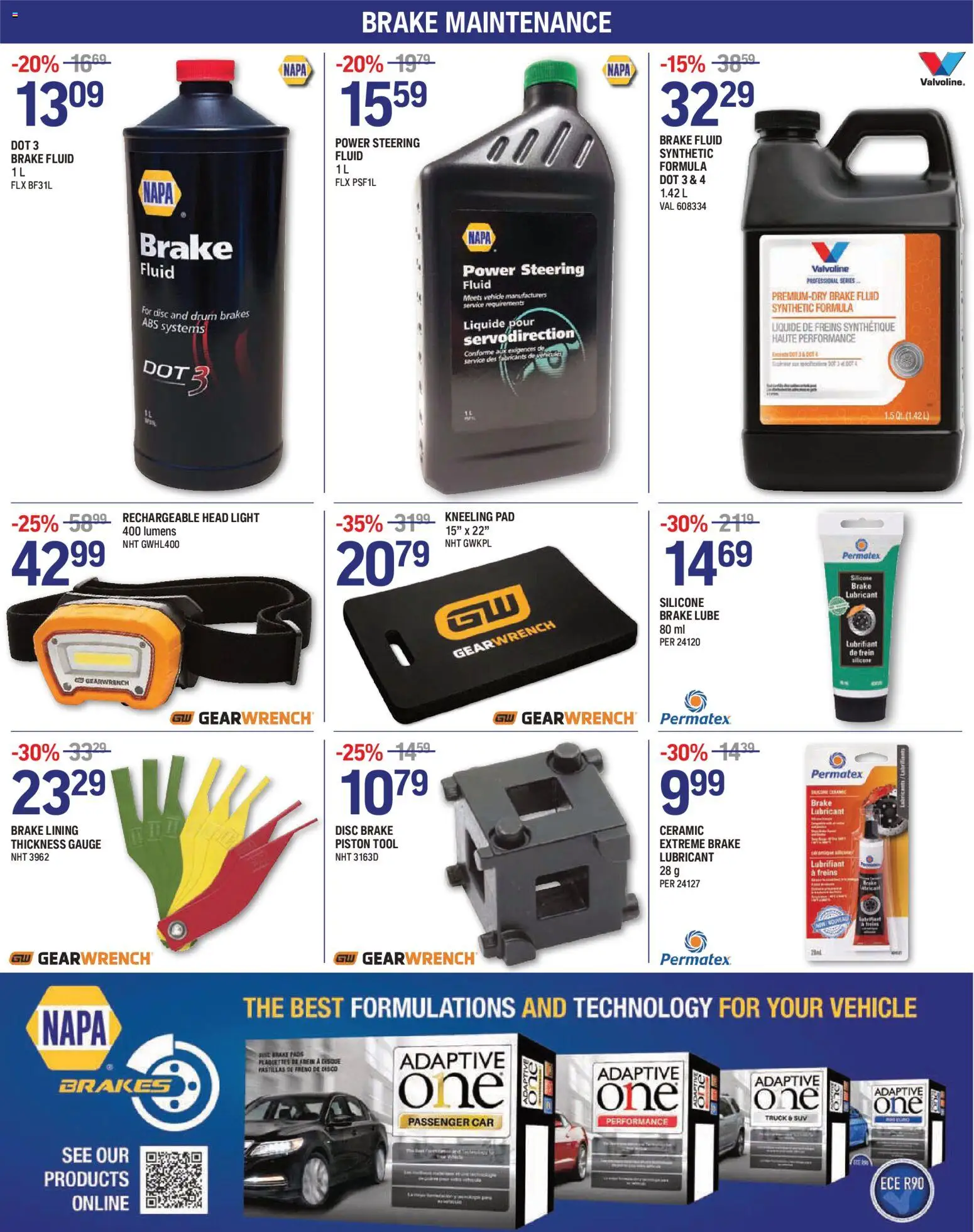 NAPA Auto Parts flyer valid from 01.04.2026 | Page: 3