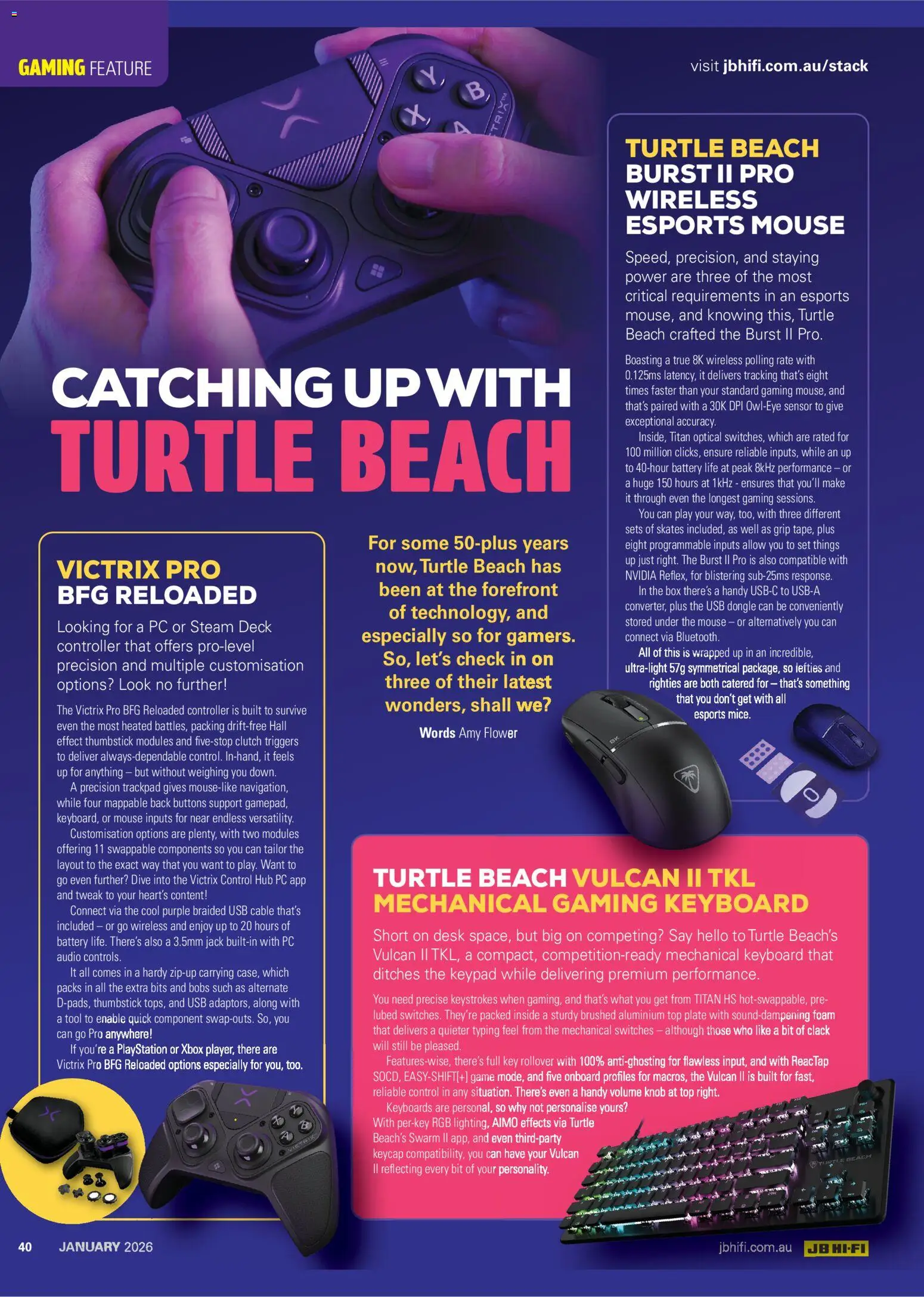 JB Hi-Fi catalogue - valid from 01.01.2026 | Page: 40 | Products: Pc, Mouse, Cable, Playstation