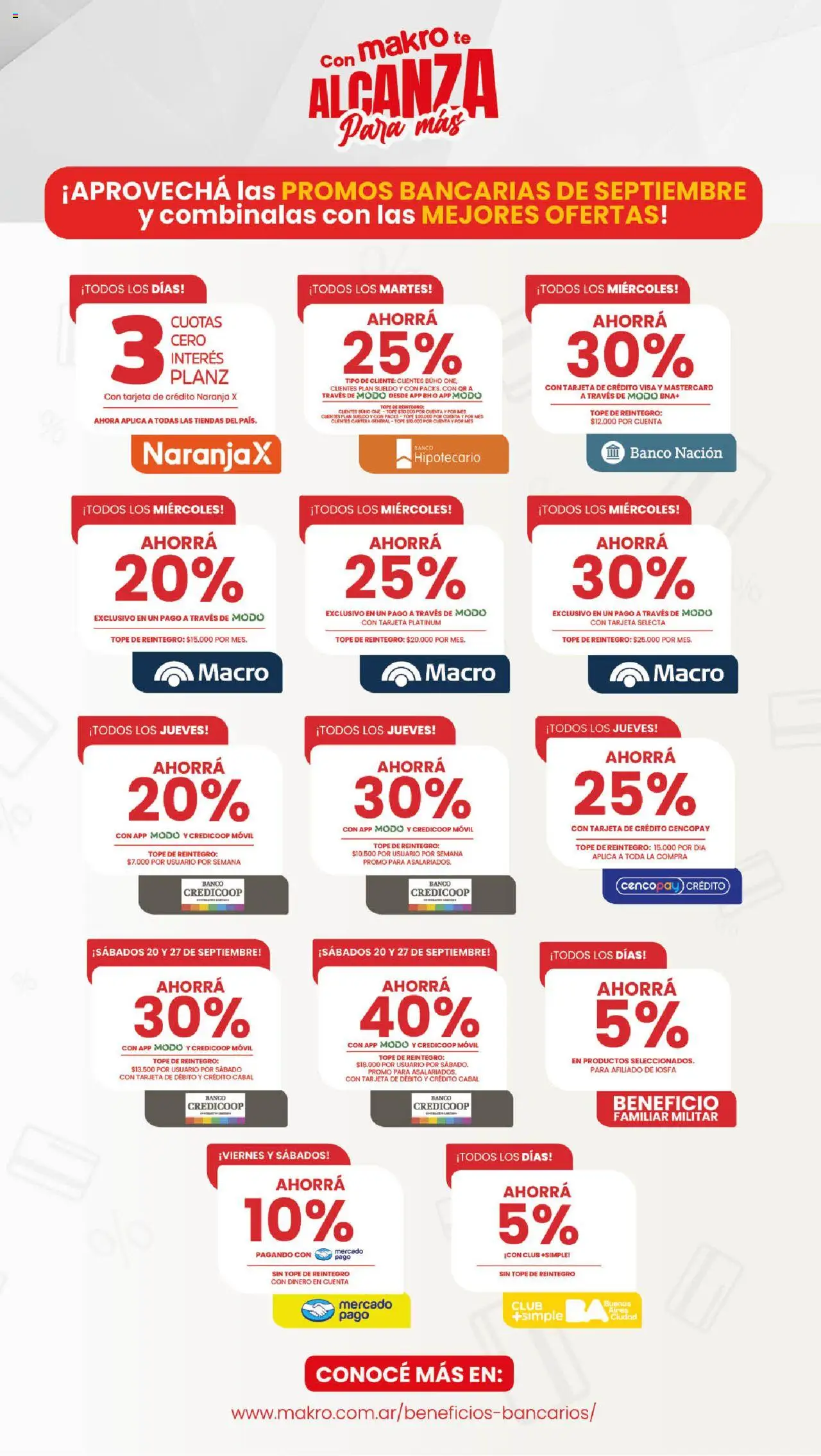 Makro ofertas │ válido desde el 18.09.2025 | Página: 3 | Productos: Movil, Banco, General, Té