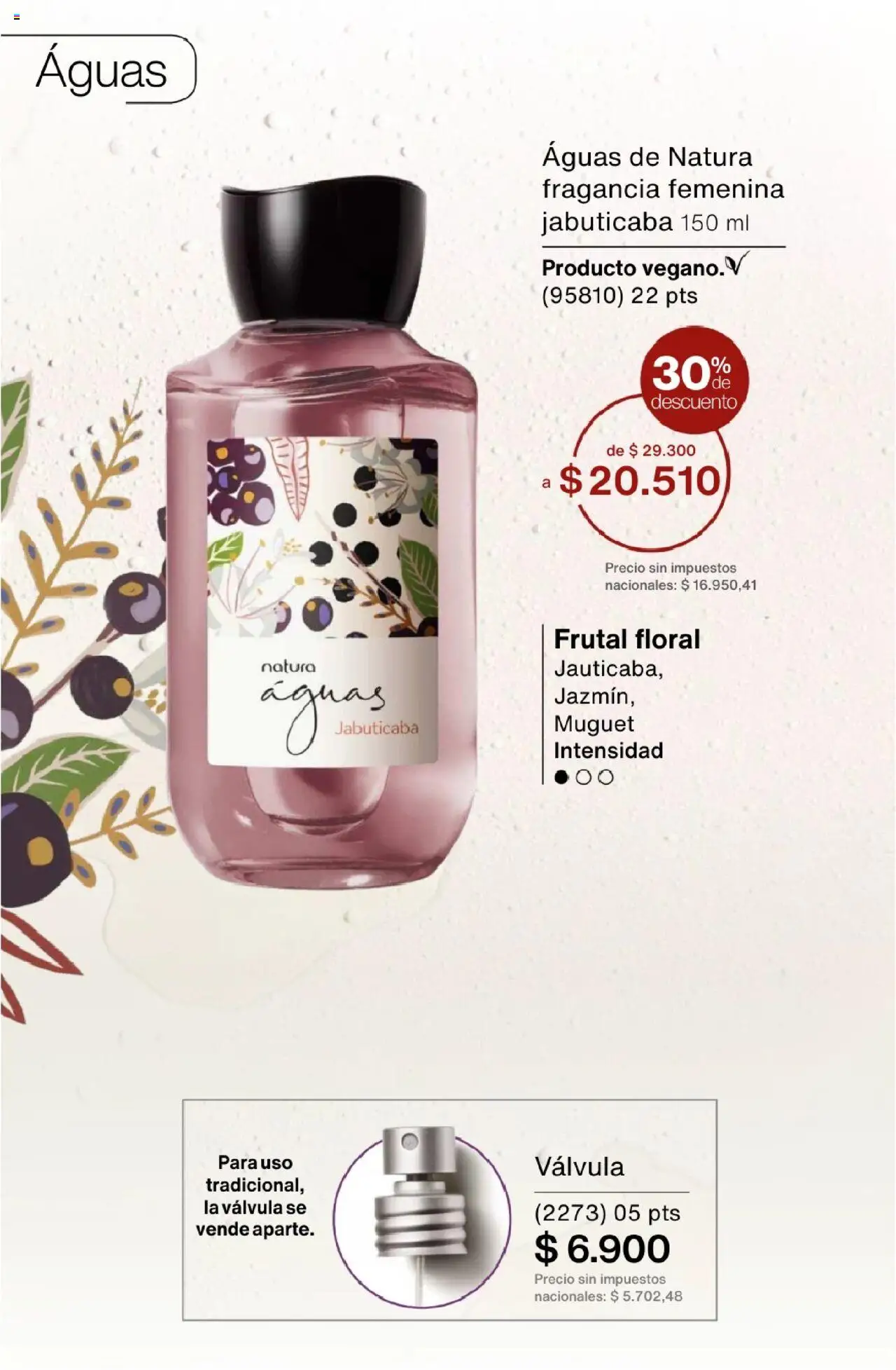 Natura - Catálogo Ciclo 15 │ válido desde el 01.10.2025 | Página: 86 | Productos: Fragancia, Agua