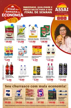 Encarte Assaí Atacadista - PR - Pré-Visualização do folheto da loja Assaí Atacadista, válido de 22.08.2025