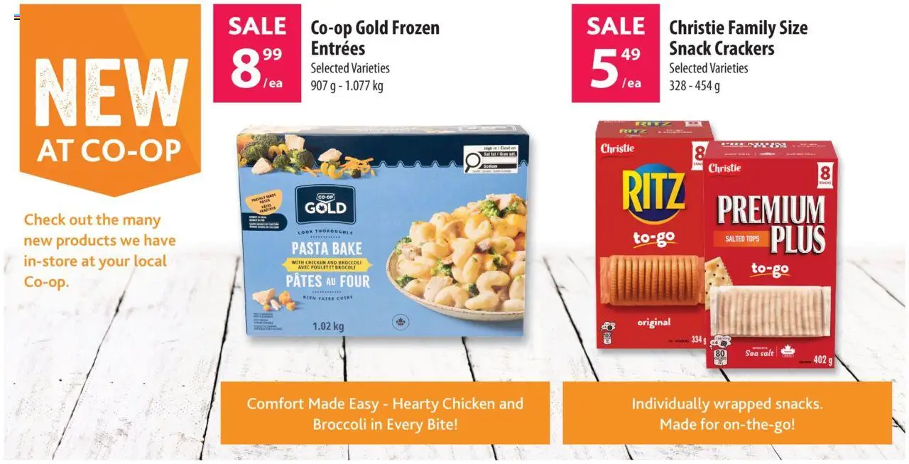 Co-op Food flyer valid from 11.09.2025 | Page: 9 | Products: Pasta, Chicken
