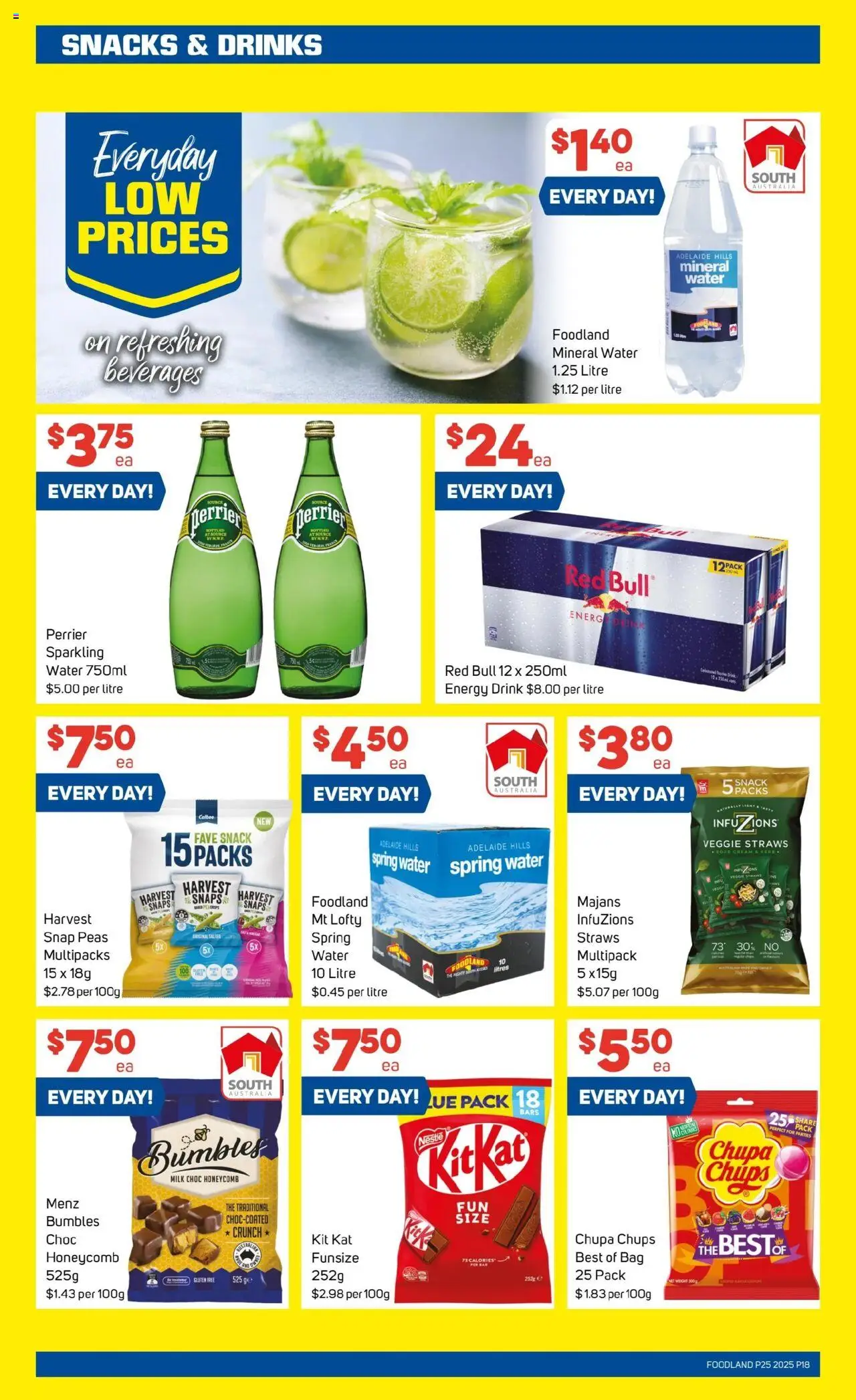 Foodland catalogue - valid from 18.06.2025 | Page: 18 | Products: Light, Cream, Straws, Weight