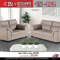 Vista previa de Muebles Dico Buen Fin , nuevo folleto de la tienda, válido en México a partir del 13.11.2025 | Página: 15 | Productos: Sofá, Café, Sobre