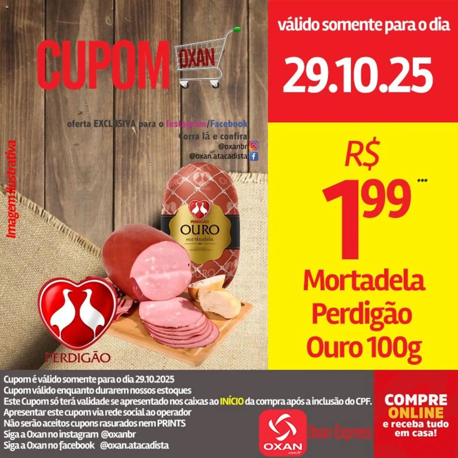 Oxan Atacadista Folheto - válido de 29.10.2025 | Página: 5 | Produtos: Mortadela