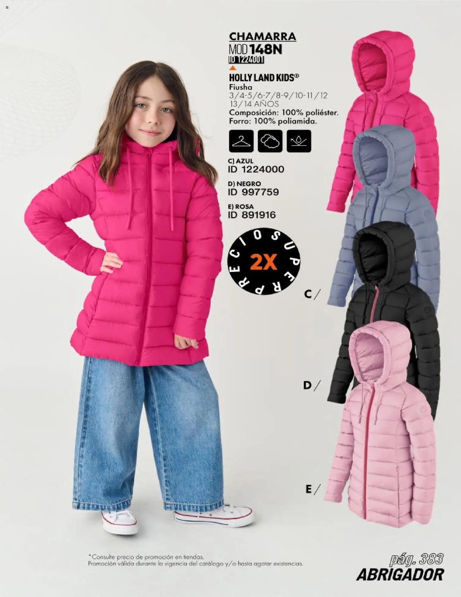 Nuevas ofertas de Price Shoes válidas en toda la República Mexicana desde el 11.11.2025. ¡Encuentra las mejores ofertas en Price Shoes catálogo ! | Página: 383 | Productos: Chamarra