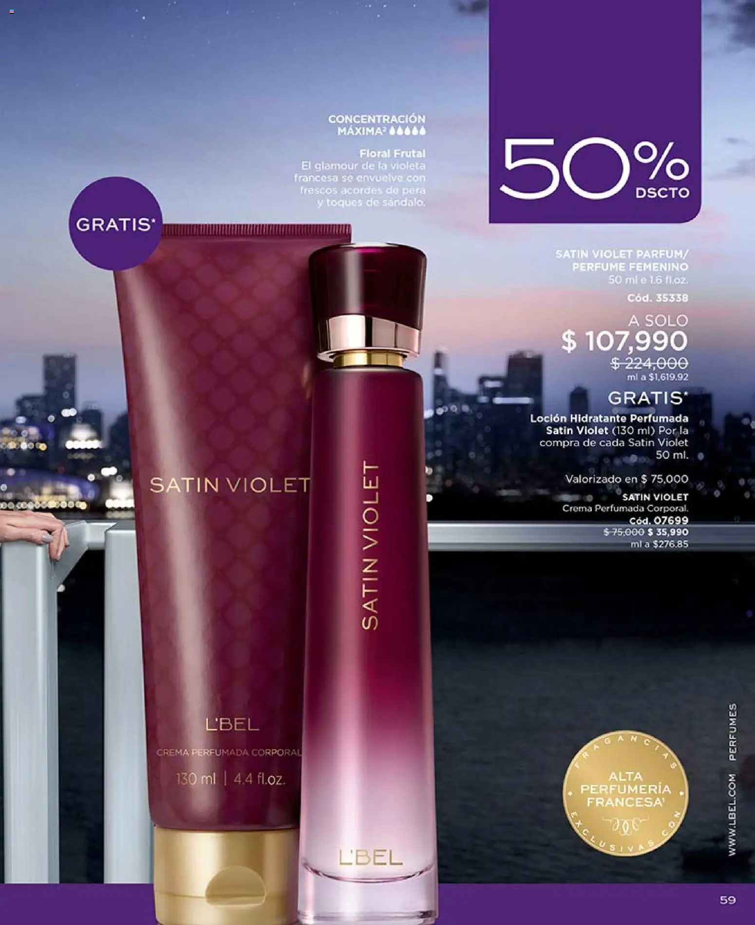 L'Bel revista - valida desde el 15.04.2026 | Página: 61 | Productos: Crema, Loción, Perfume, Pera