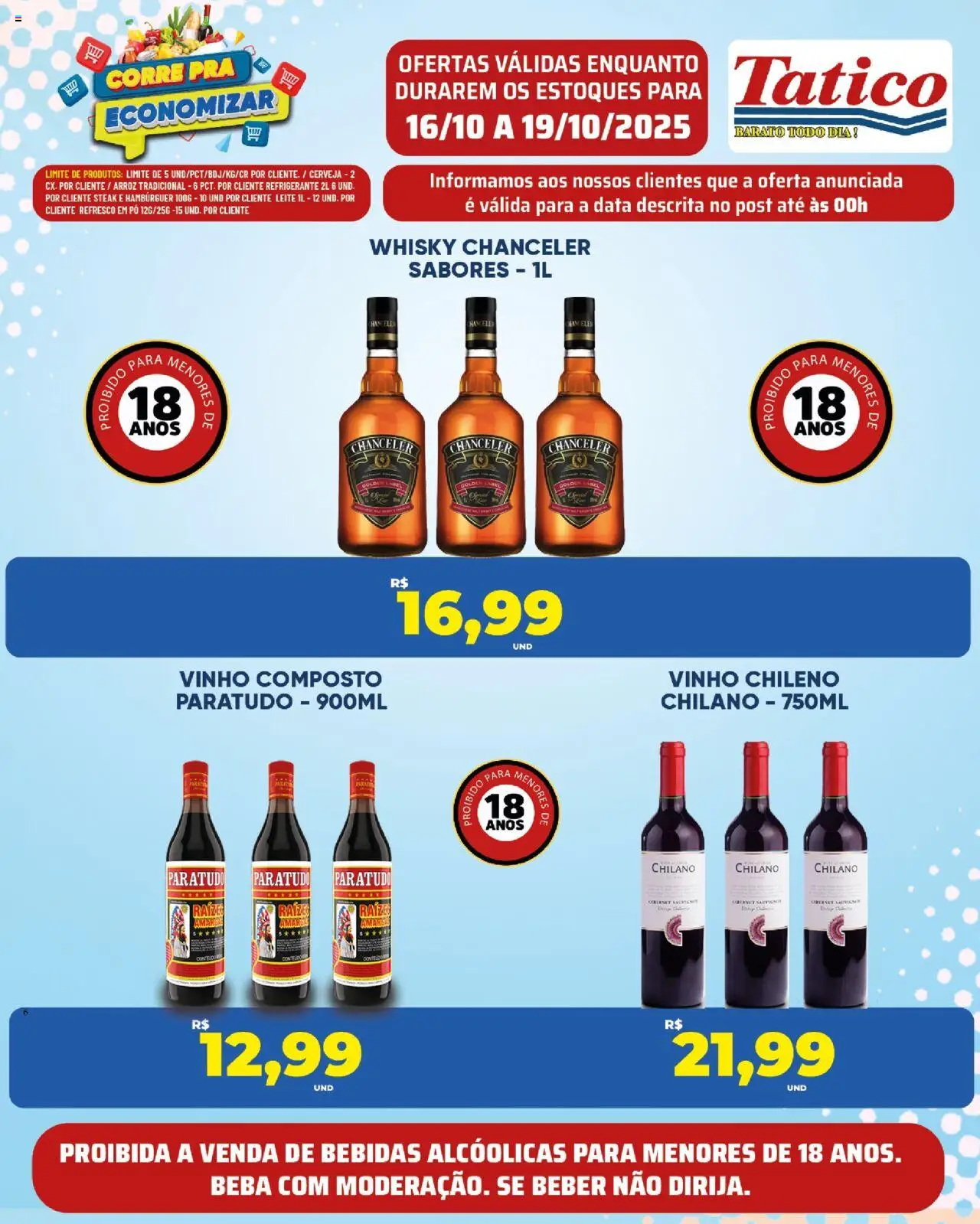 Tatico Folheto - válido de 18.10.2025 | Página: 45 | Produtos: Refresco, Whisky, Vinho, Refrigerante