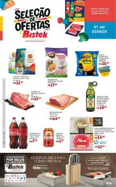 Bistek Supermercados - Ofertas Fim de Semana - Pré-Visualização do folheto da loja Bistek Supermercados, válido de 01.08.2025