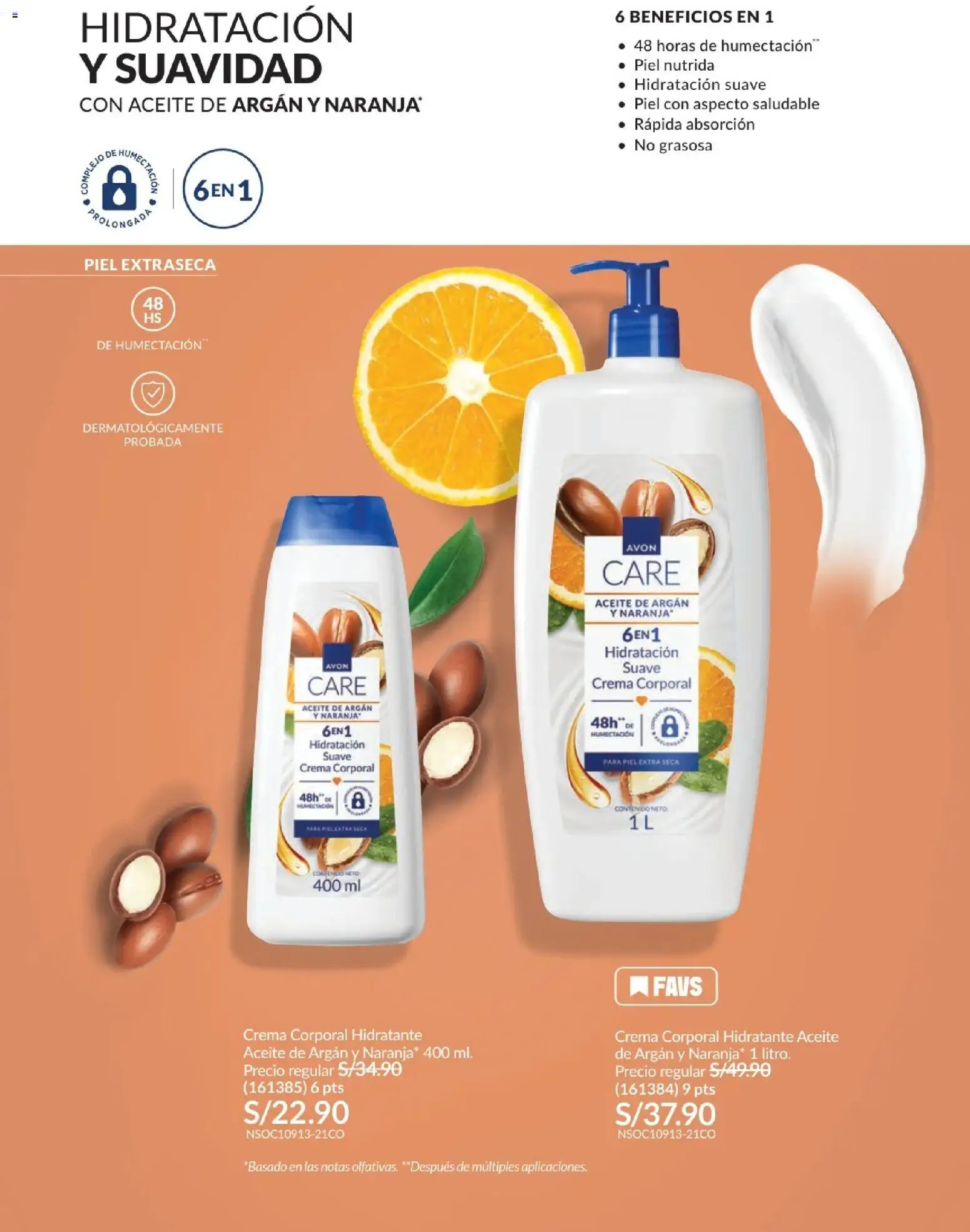 Catálogo Avon válido desde 21.04.2026 | Página: 141 | Productos: Aceite, Crema