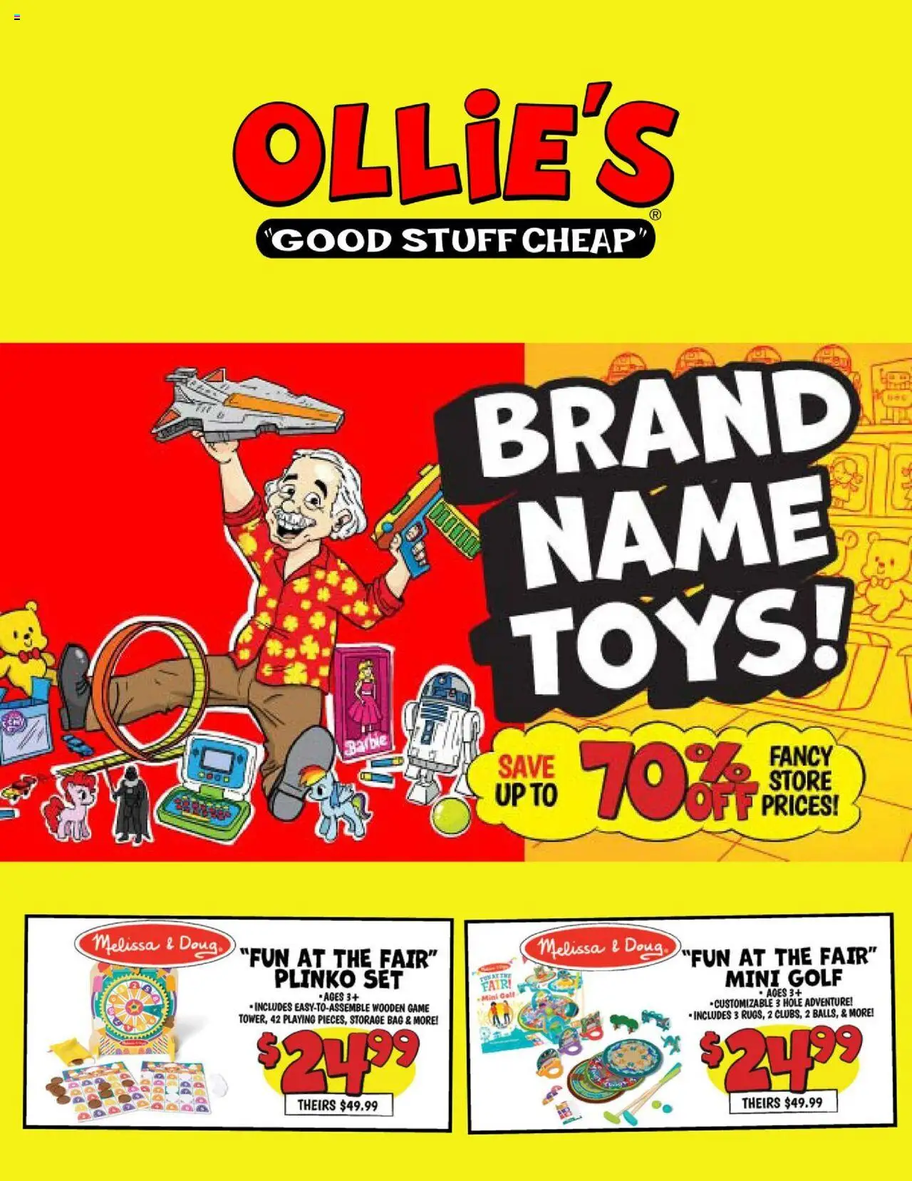 Ollie's Ad - valid from 11.10.2025 | Page: 1 | Products: Game, Bag