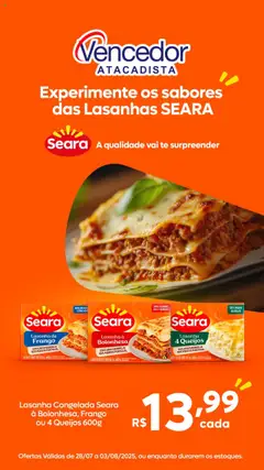 Vencedor Atacadista Folheto - válido de 28.07.2025 | Página: 1