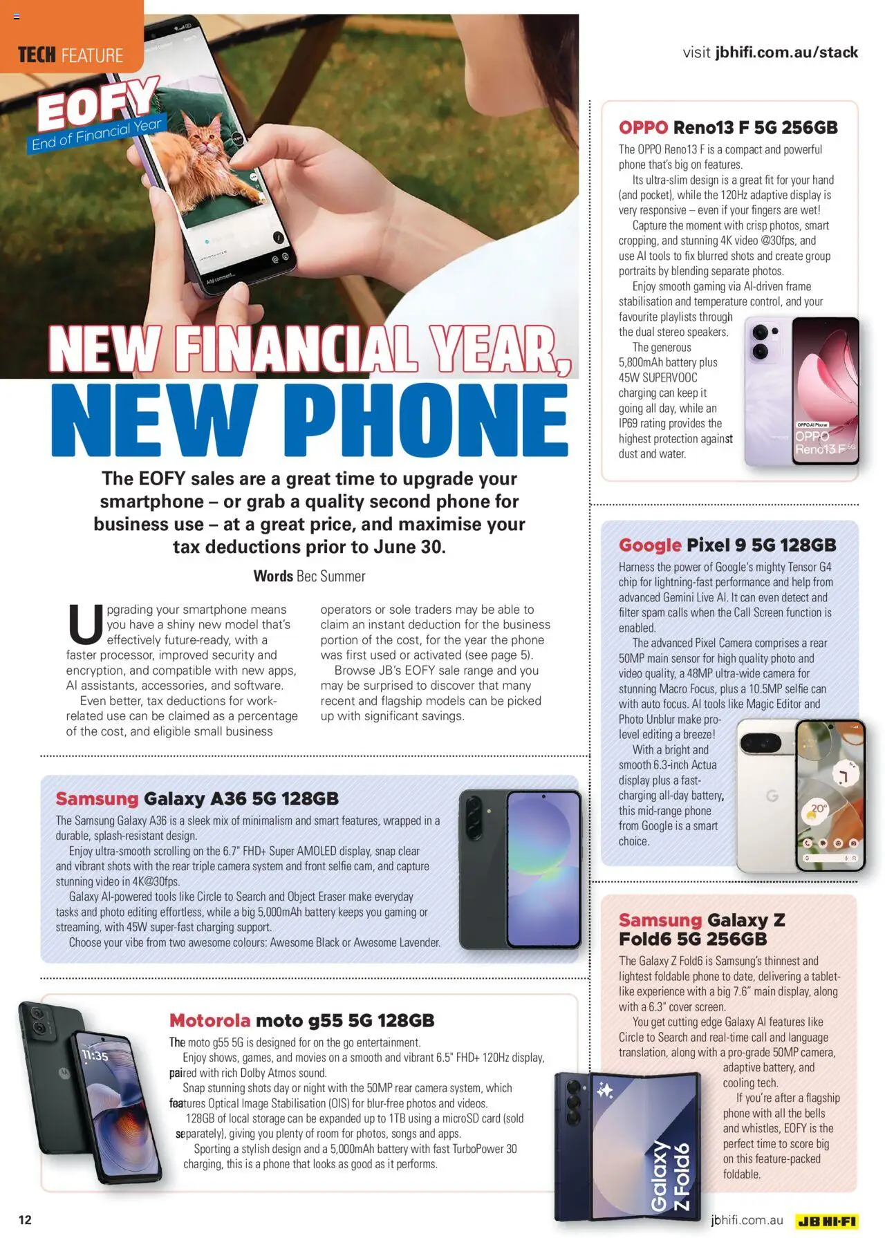 JB Hi-Fi catalogue - valid from 01.06.2025 | Page: 64 | Products: Battery, Smartphone, Camera, Screen