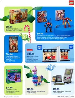 Preview of Walmart - Toy Shop from shop Walmart valid from 16.10.2025 | Page: 36 | Products: Game, Iron