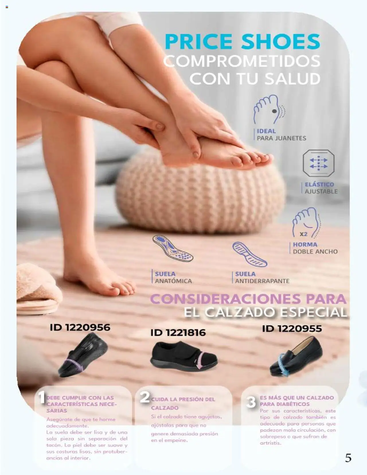 Nuevas ofertas de Price Shoes válidas en toda la República Mexicana desde el 01.04.2025. ¡Encuentra las mejores ofertas en Price Shoes catálogo Calzado Especial Aco! | Página: 5 | Productos: Té