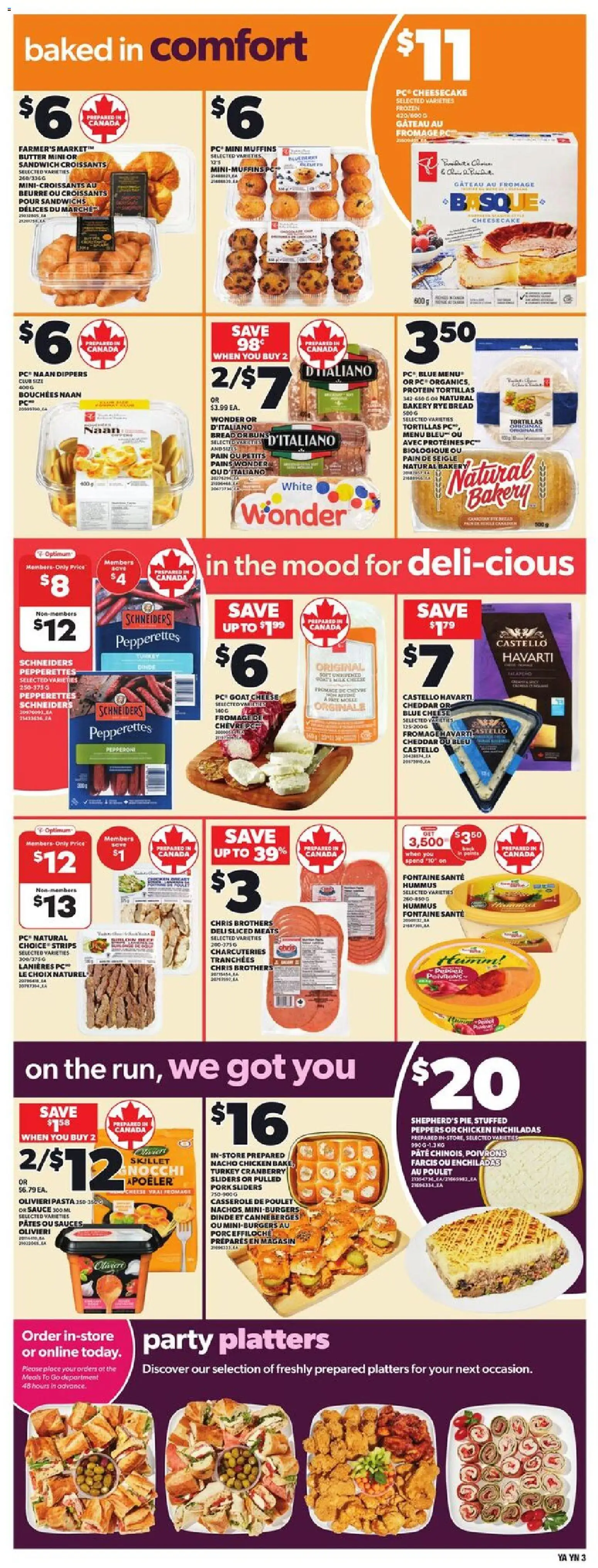 Independent Grocer flyer valid from 27.11.2025 | Page: 6 | Products: Pasta, Butter, Cheese, Bread