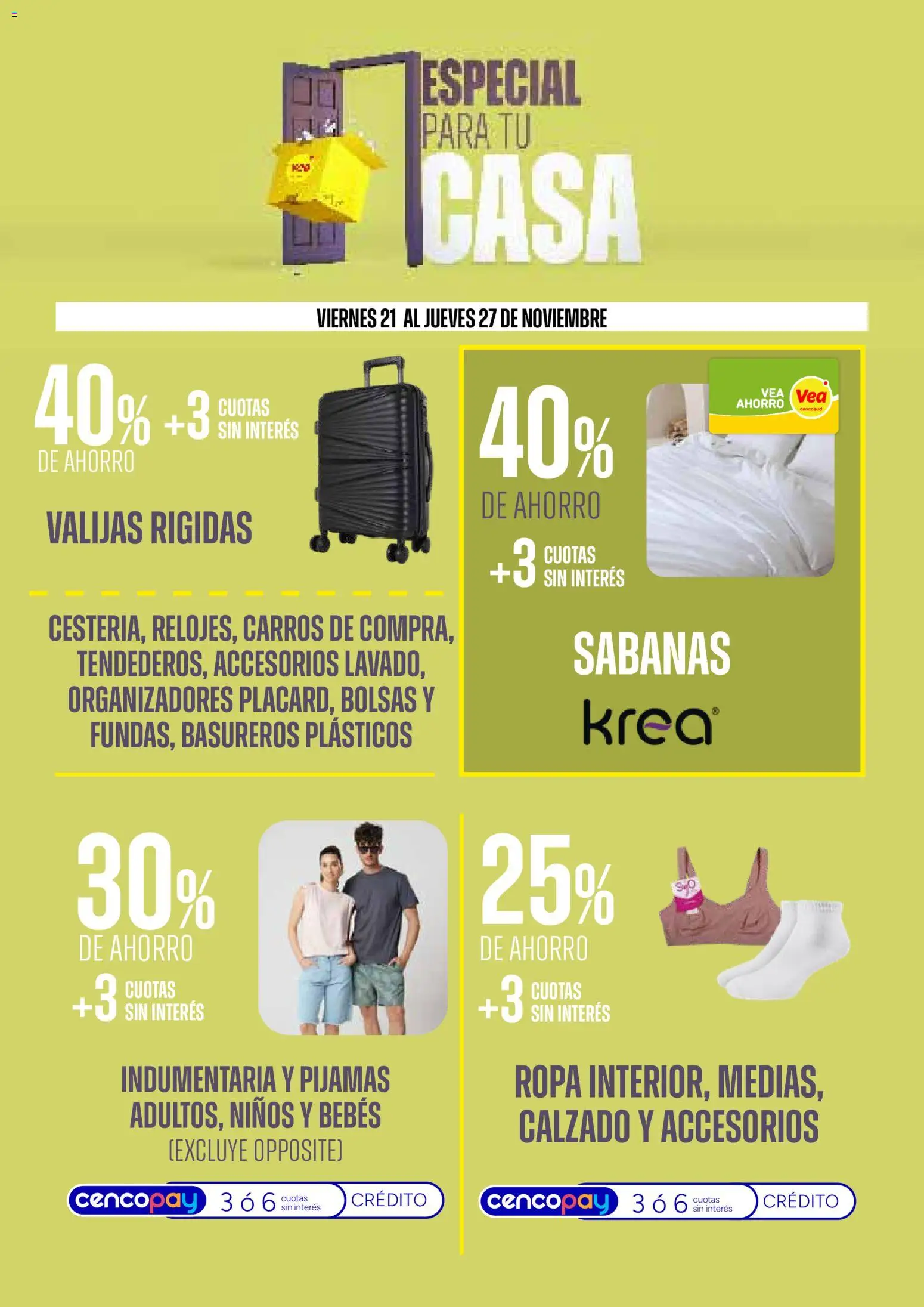 Vea - Ofertas especial para tu casa │ válido desde el 21.11.2025 | Página: 9