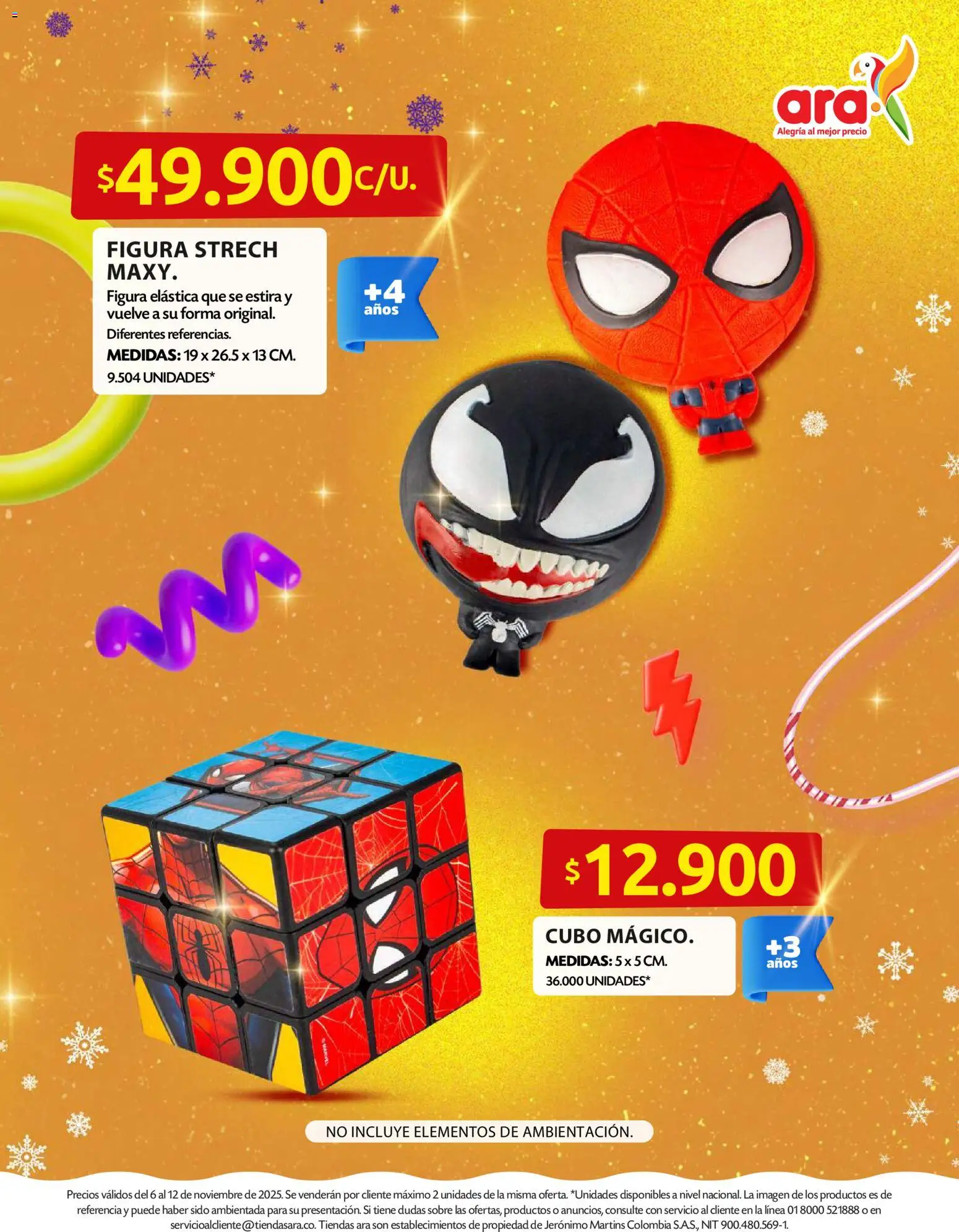 Ara revista - valida desde el 06.11.2025 | Página: 7 | Productos: Sobre