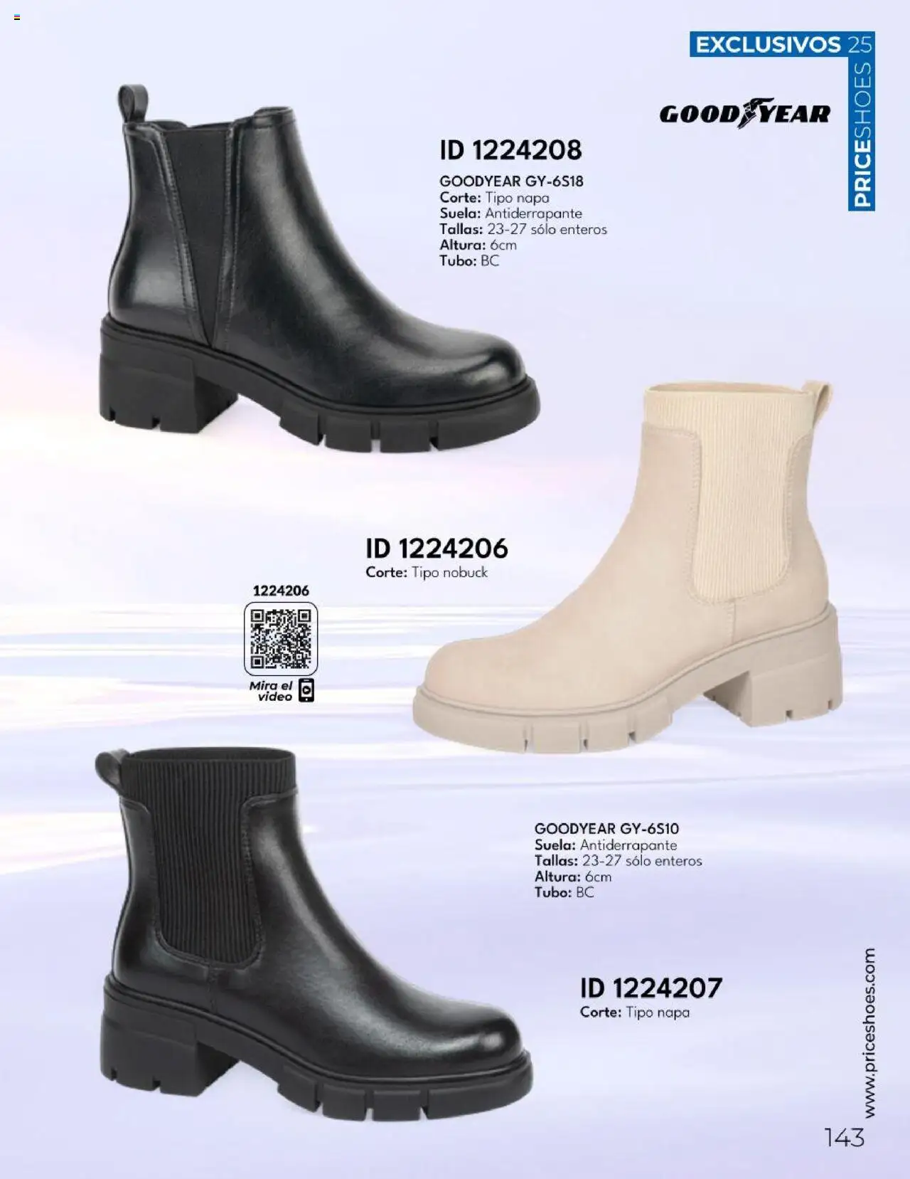 Nuevas ofertas de Price Shoes válidas en toda la República Mexicana desde el 26.06.2025. ¡Encuentra las mejores ofertas en Price Shoes catálogo Botas ! | Página: 143 | Productos: Video