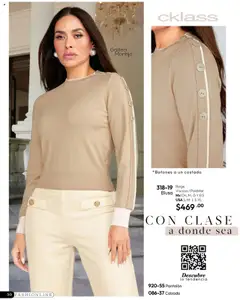 Vista previa de Cklass - Catálogo Invierno, nuevo folleto de la tienda, válido en México a partir del 16.09.2025 | Página: 56 | Productos: Blusa