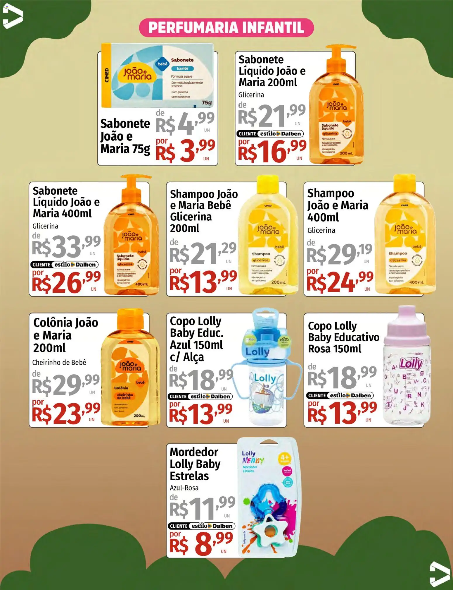 Supermercado Dalben Folheto - válido de 20.03.2026 | Página: 3 | Produtos: Shampoo, Sabonete, Sabonete líquido